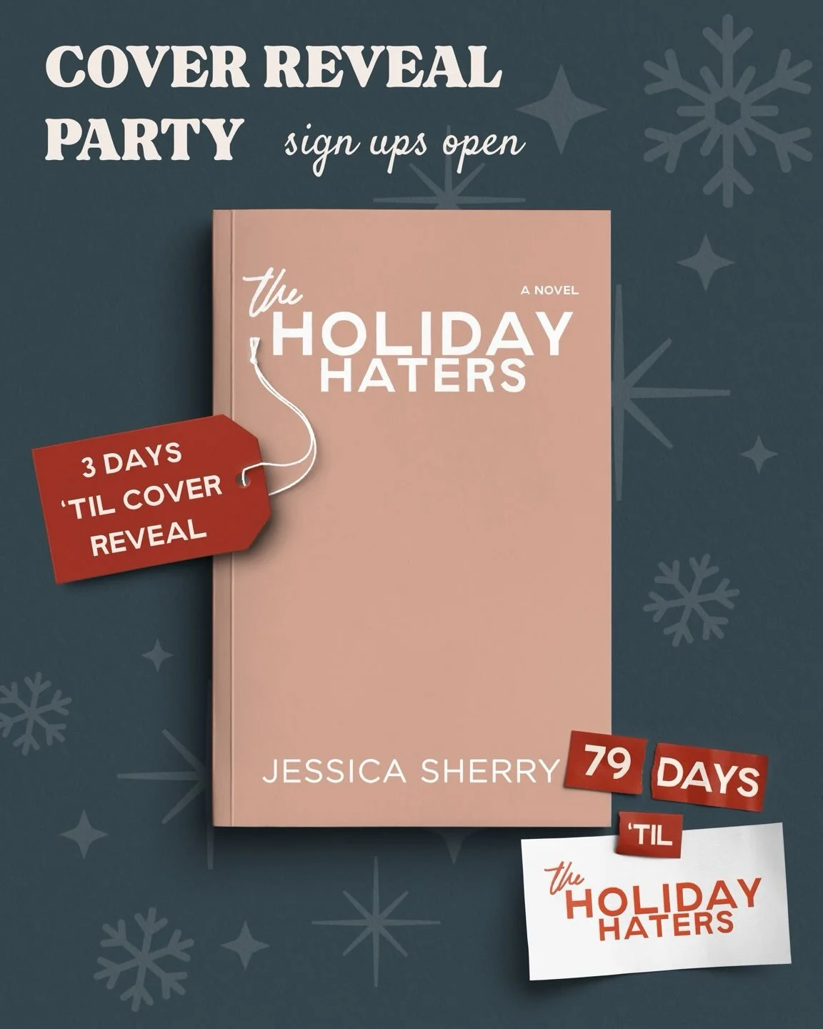 3️⃣ Days? I can&rsquo;t believe it! 👀

You&rsquo;re going to fall in love with Cleo and Hardy &amp; their gorgeously festive (but not too festive) cover. Oh, and it&rsquo;s a bit different than my recent book covers. 🧐

The warm and cozy vibes are 