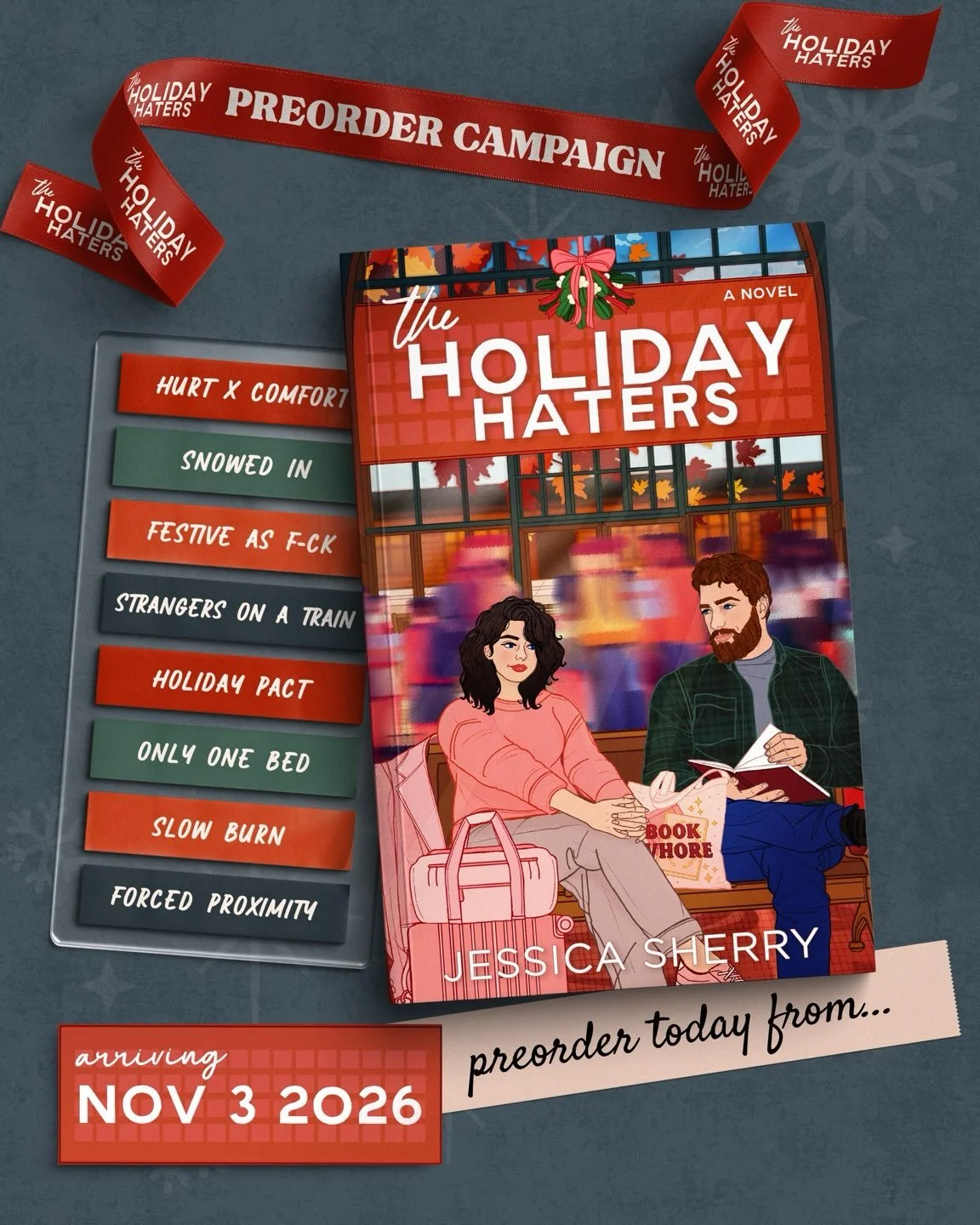 📚 Indie Bookstore Spotlight 📚

Looking for your next favorite holiday romance? 

How about one with two strangers who meet on a train and make a holiday pact to get through the season&rsquo;s chaos together? It&rsquo;s a delightfully cozy, slow-bur