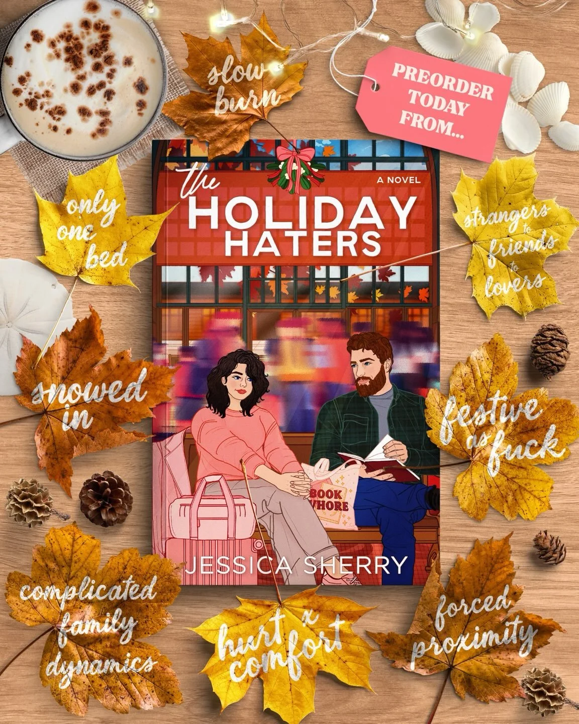 📚 Indie Bookstore Spotlight 📚

Looking for the perfect holiday romance for your Fall &amp; Winter TBR? The Holiday Haters has all the fall and winter vibes you&rsquo;re looking for! 

➡️ Preorder the Nice &amp; Cozy Exclusive Package from The Wande