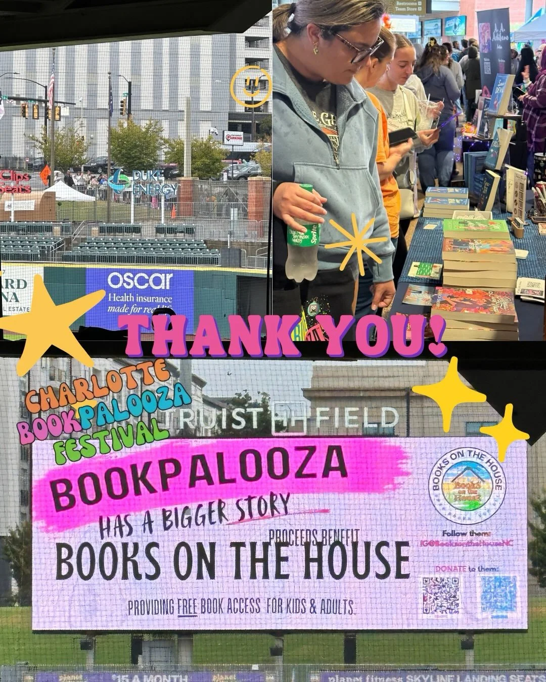 Thank you, Charlotte Bookpalooza!

It was such an honor to be included in yesterday&rsquo;s fabulous Charlotte Bookpalooza Festival!!!

I met so many book lovers &amp; spent the day doing what I LOVE&mdash;talking about books. I also&hellip; 

SOLD O