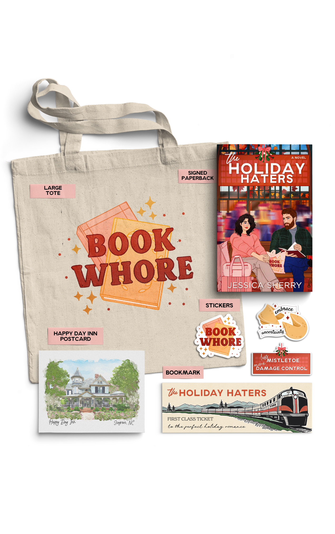 The Naughty List Book Whore Box