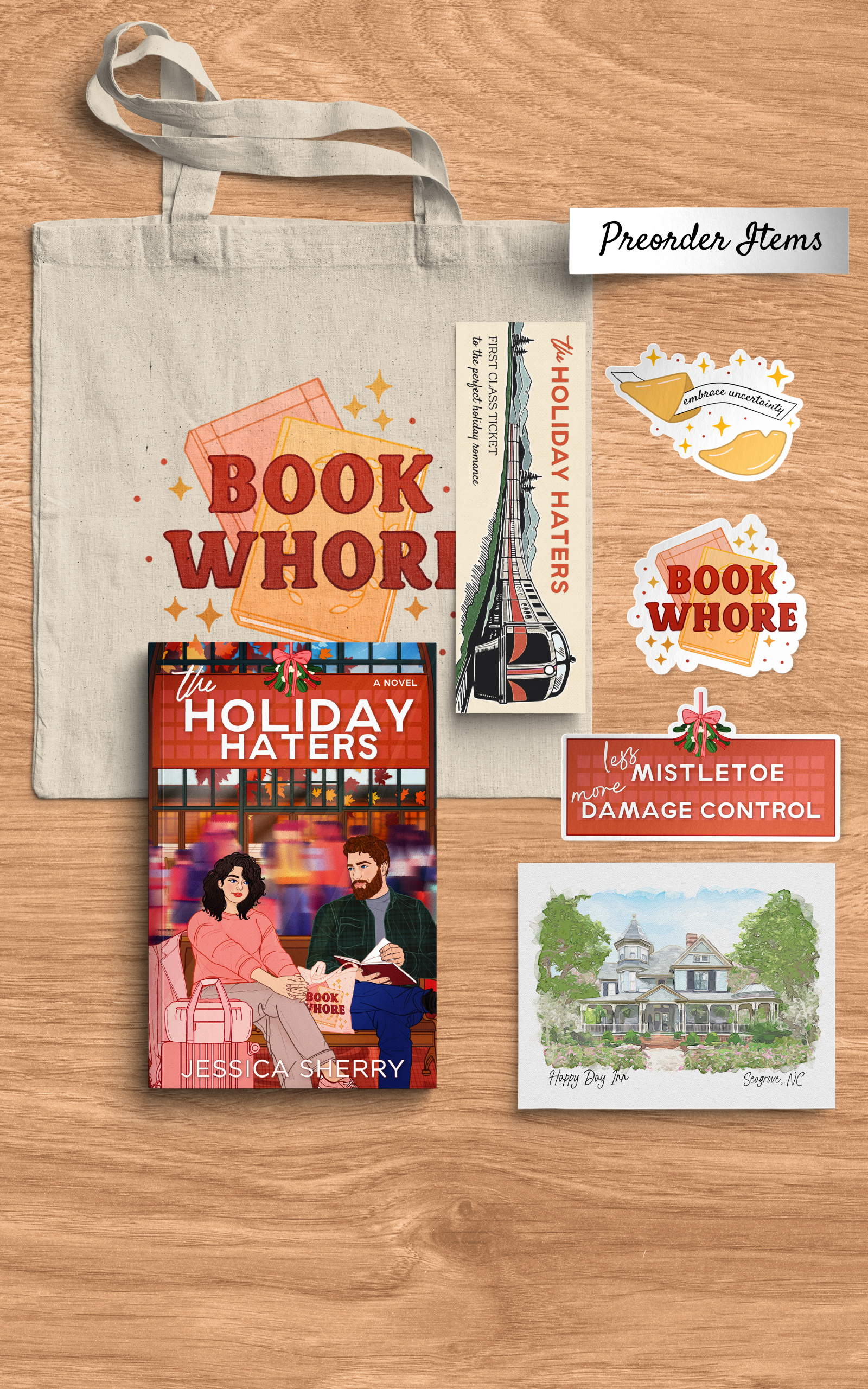 The Naughty List Book Whore Box