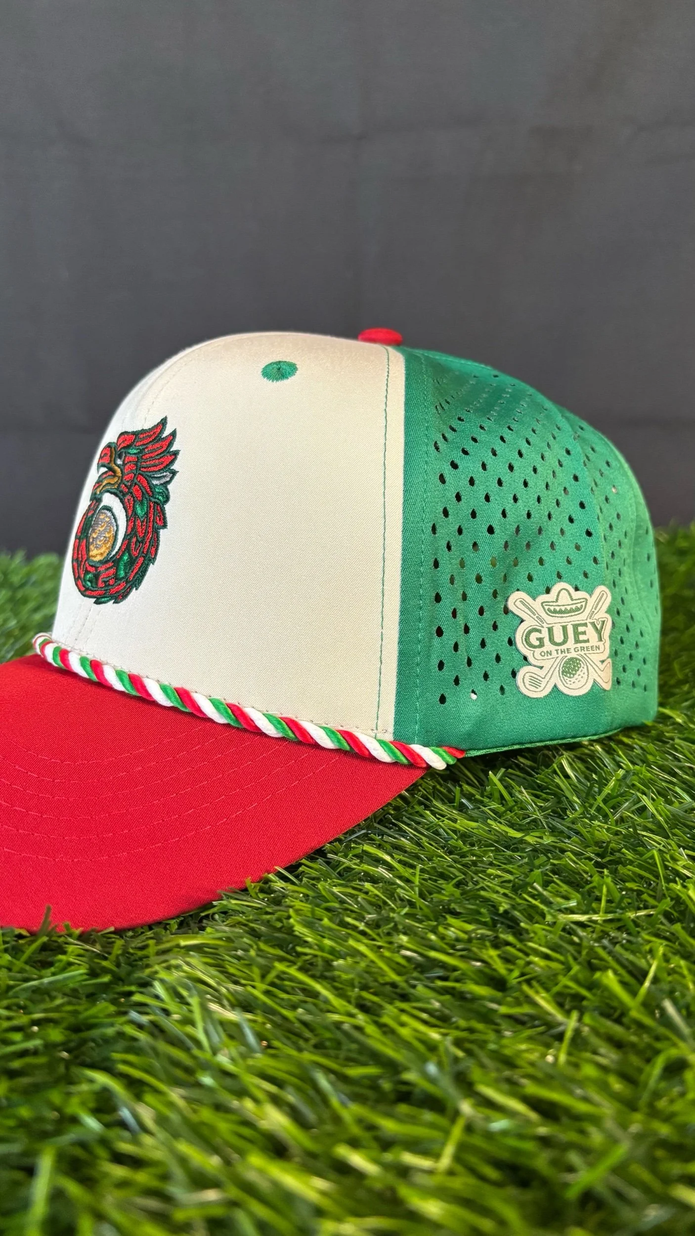 Quetzalcoatl Golf Co. × Guey On The Green Collab Hat