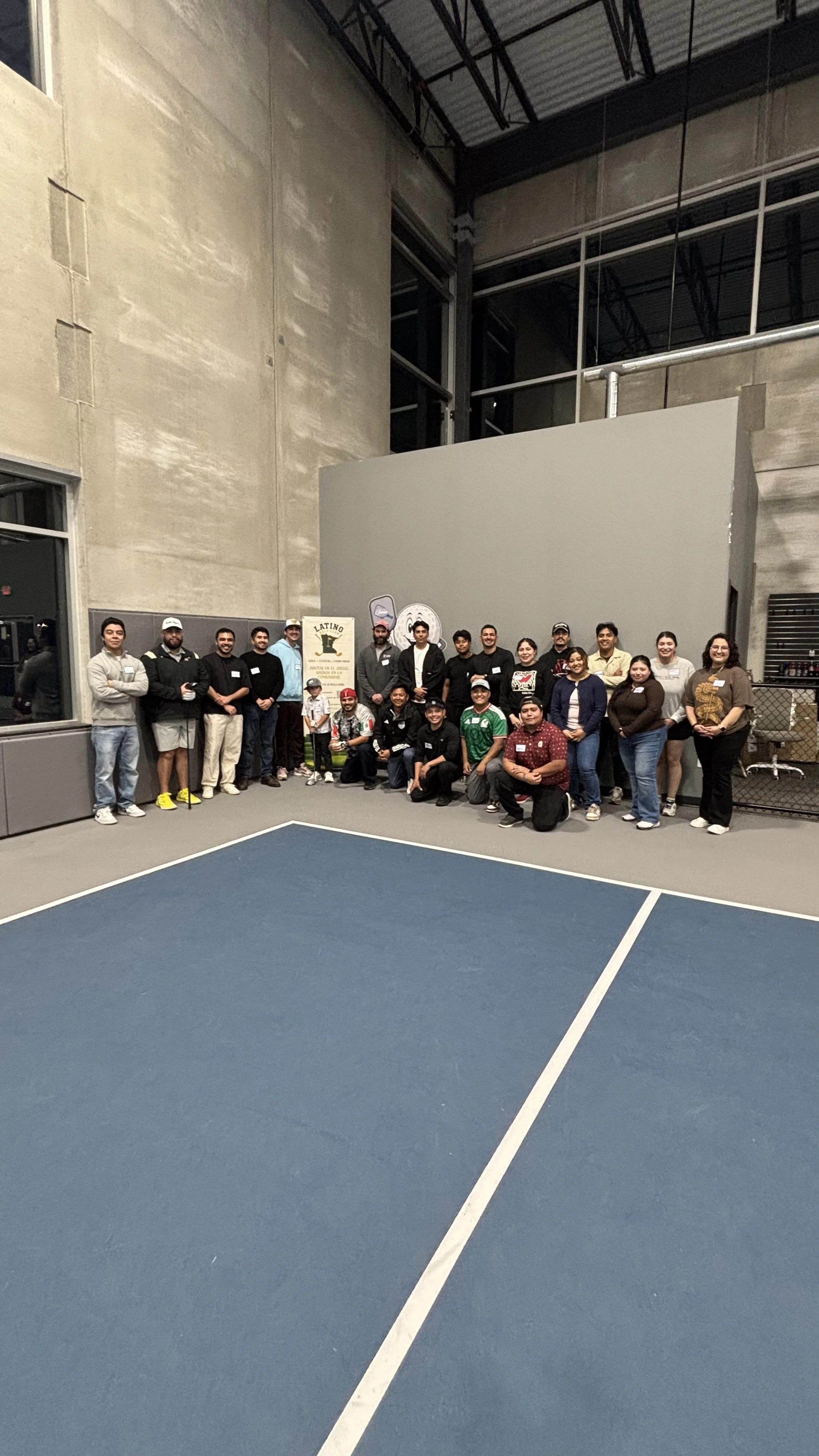 Latino Golf Club MN community group photo at the first event in Ramsey