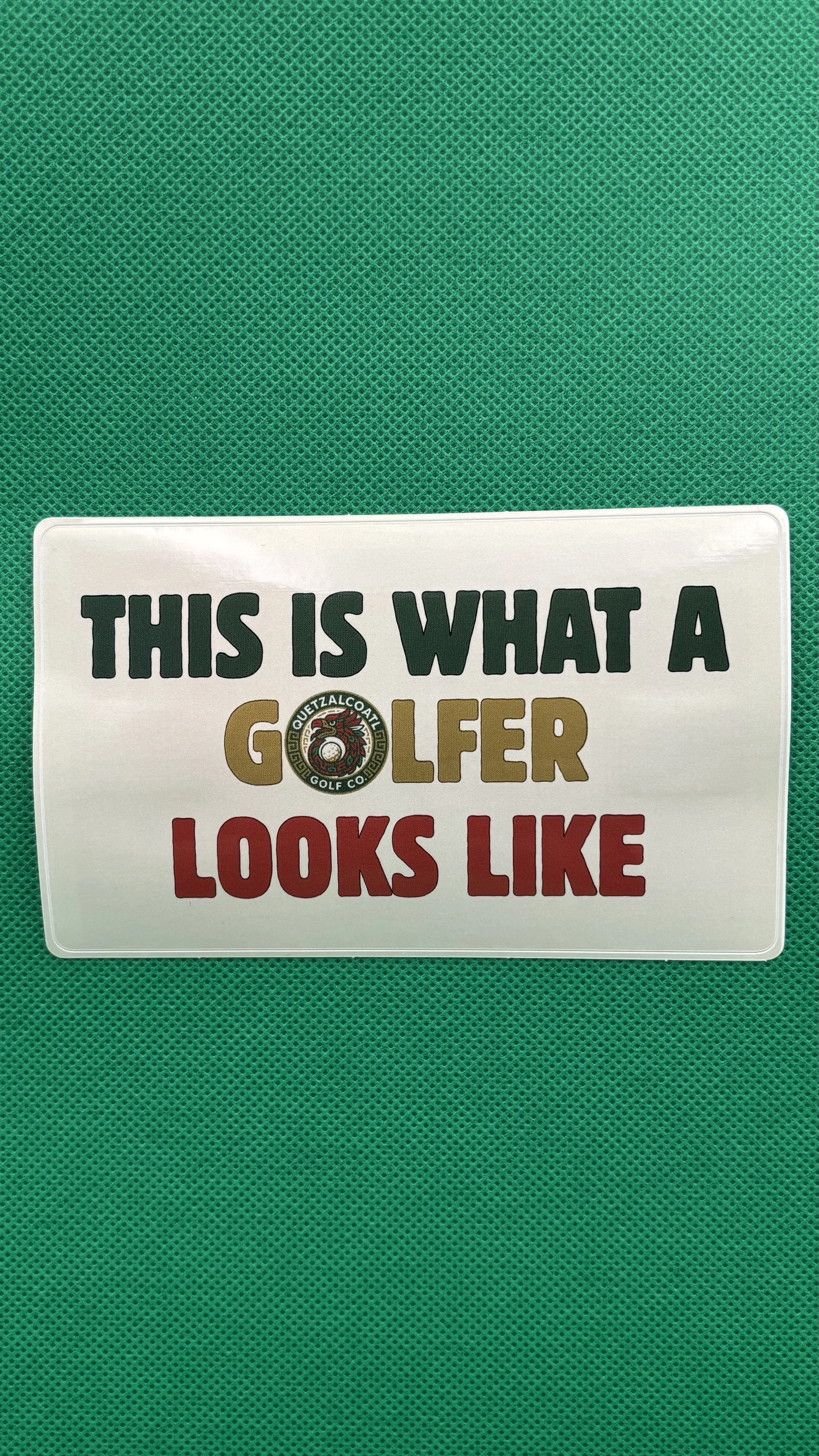 Quetzalcoatl Golf Co. Sticker Collection