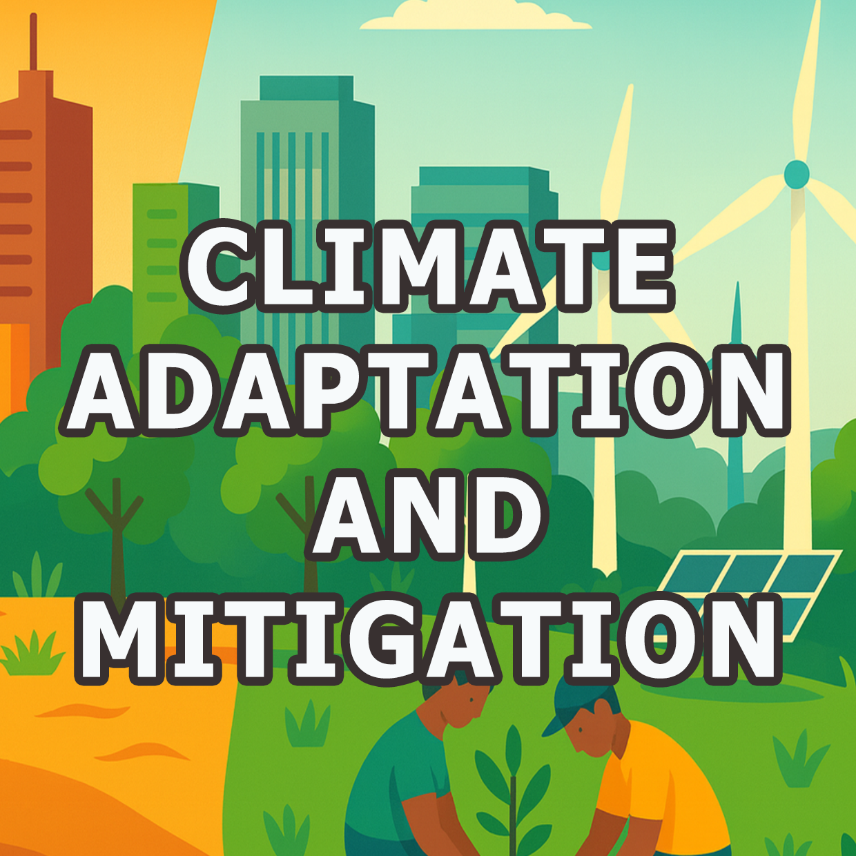 Climate adaptation and mitigation