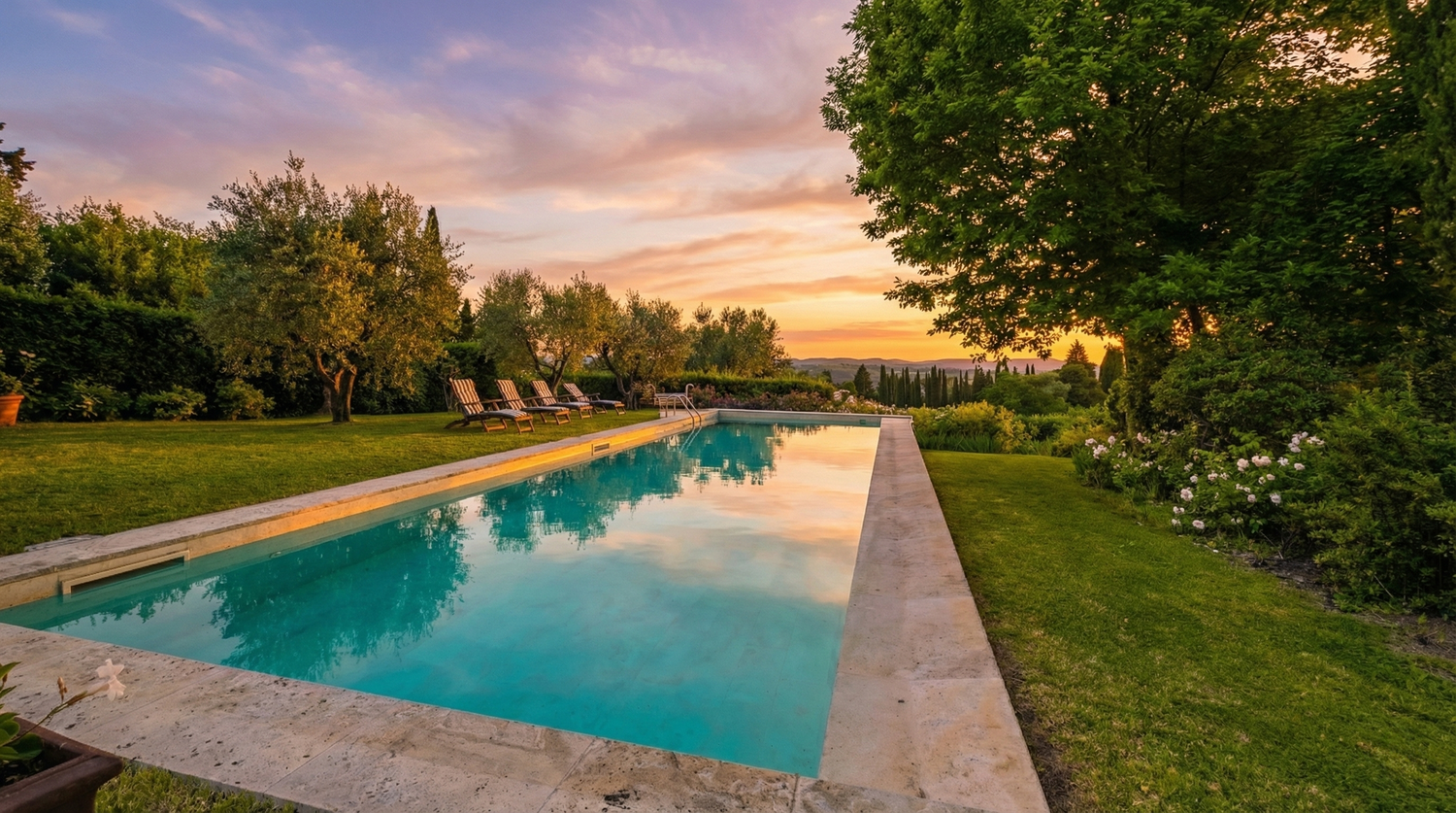 Villa L'Annesso, Tuscan villa with private pool near Siena