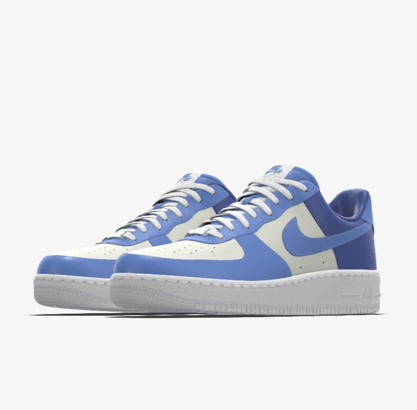 Arctic Blue Air Force 1's