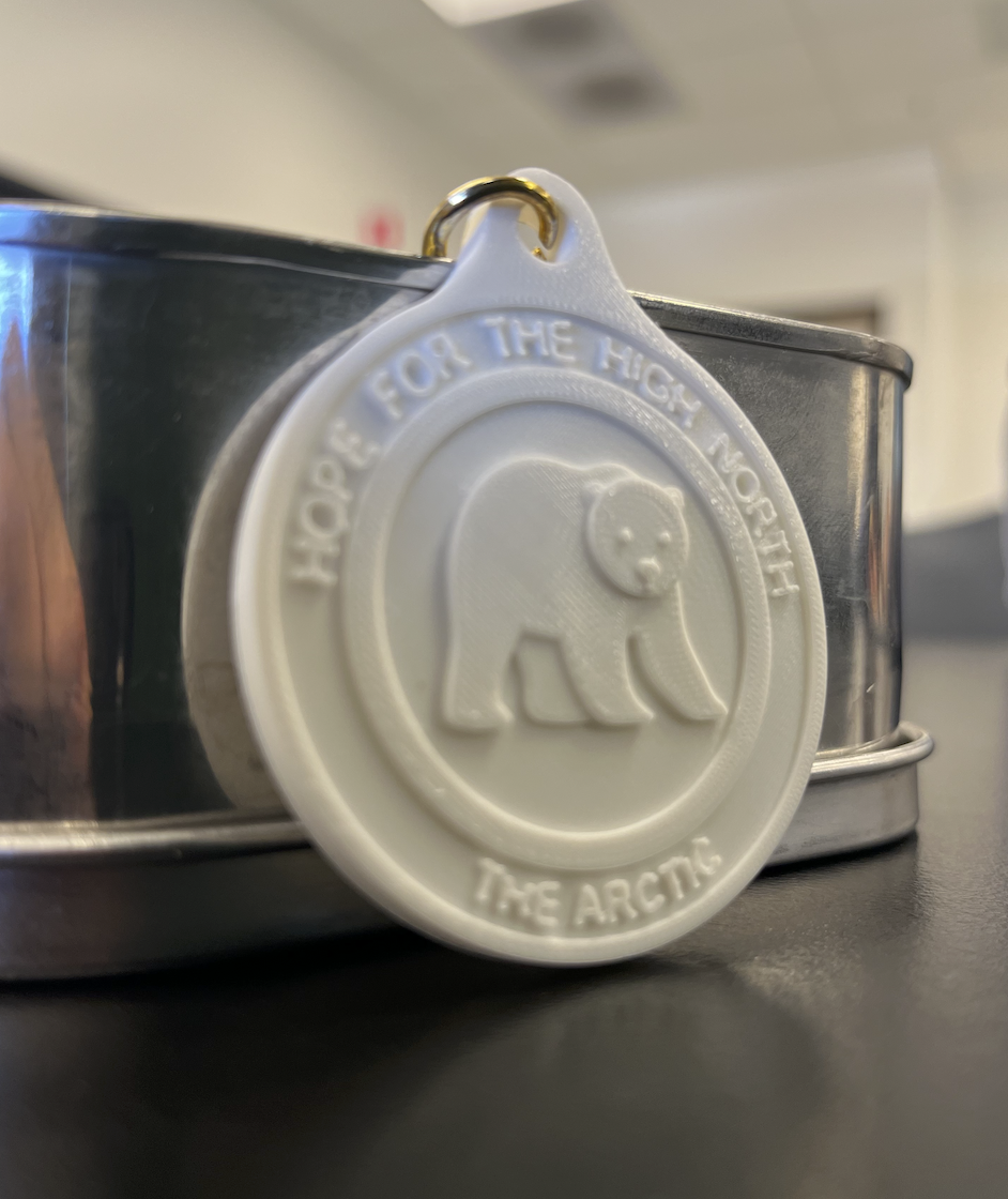 Hope for the high north keychain