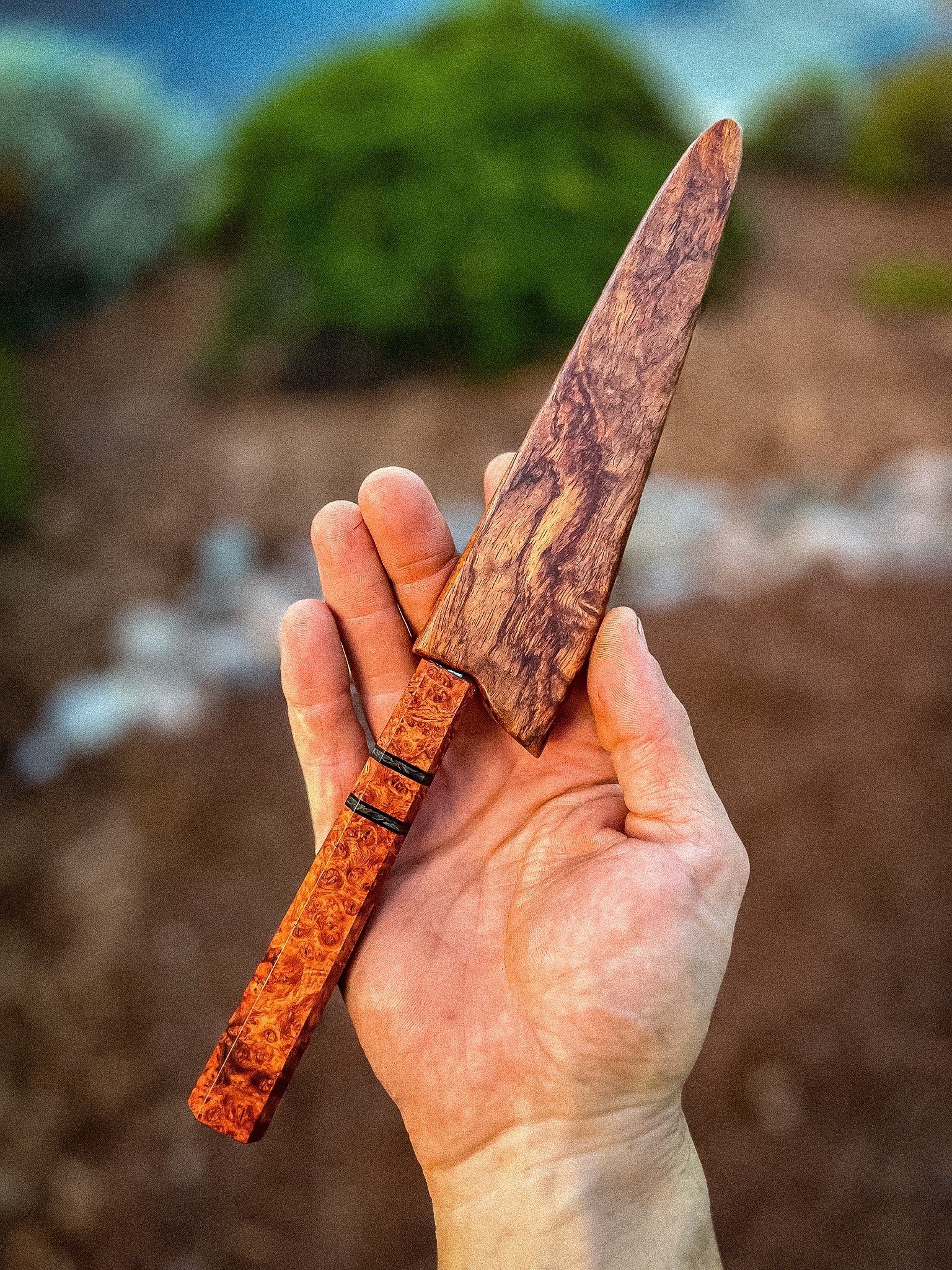 Quilted Grandillo : Amboyna Burl