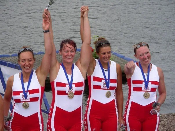 2006 Commonwealth Champions in the W4x – Lucinda Bowden, Tracey Matthews, Eva Bishop and Natasha Smith