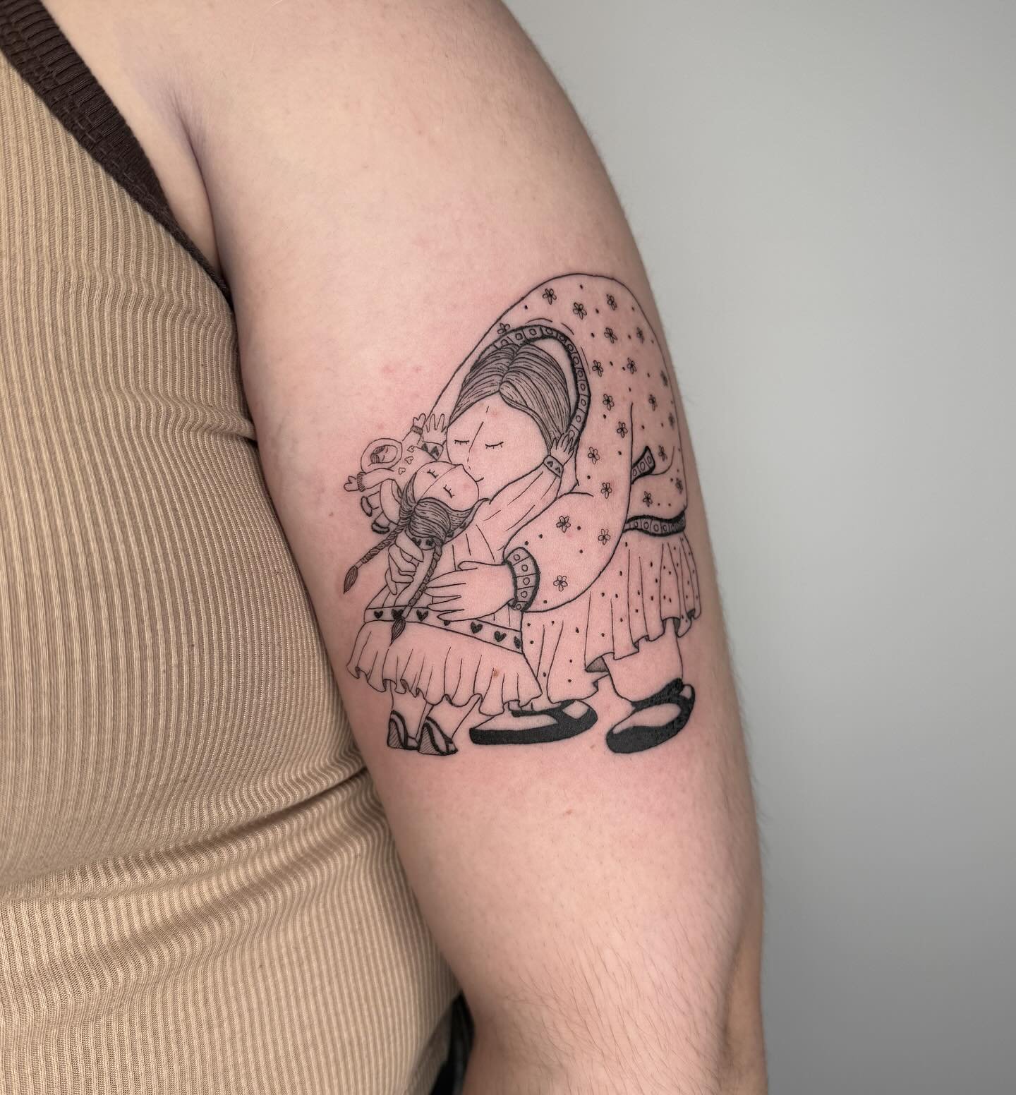 Memorial tattoos are some of my favorites to do because I love hearing about the people who made you you. Grief is one of the most intense emotions a human being can experience and to be able to move through even a tiny part of it in my chair is such