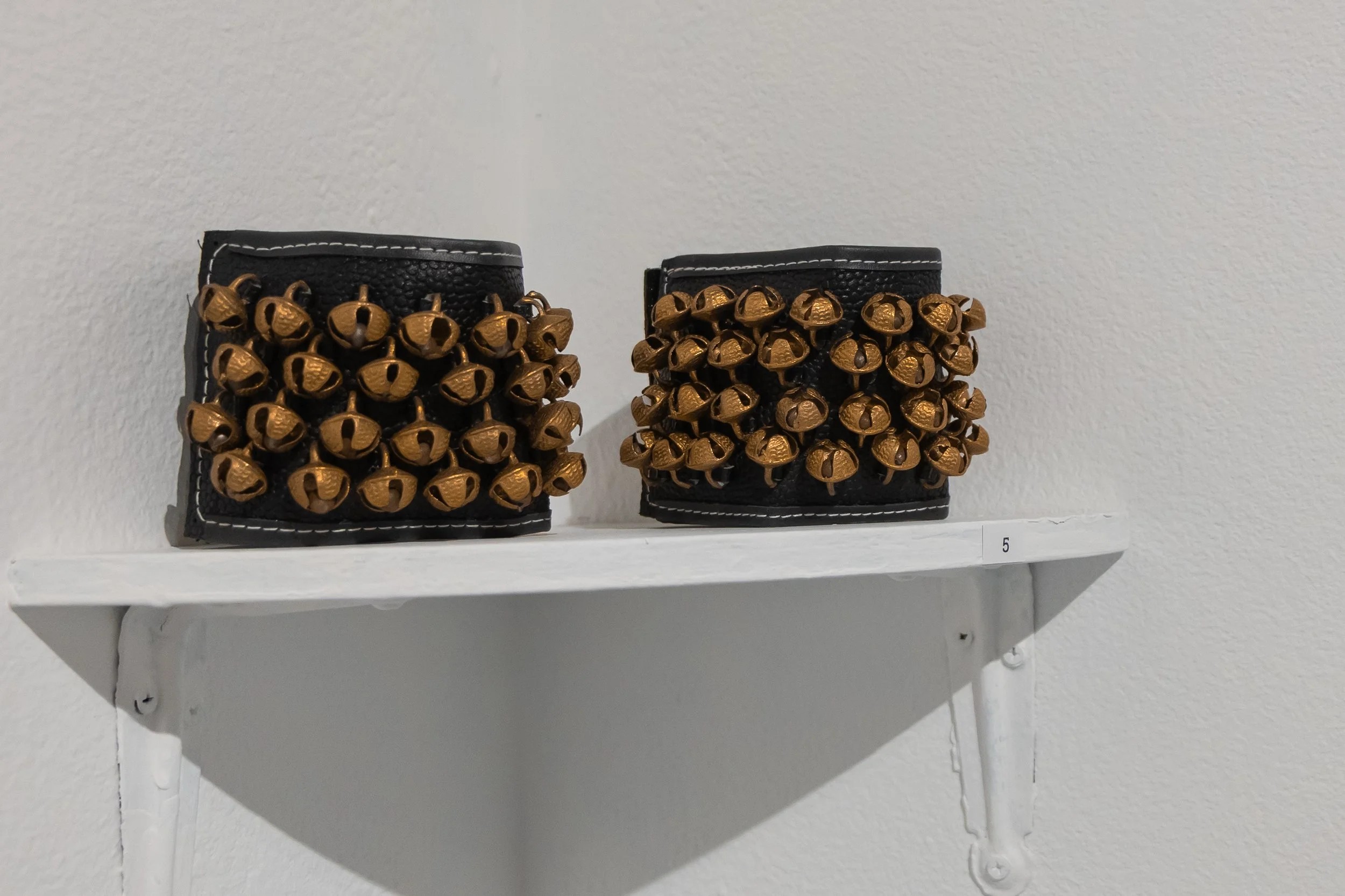 Ankle Bells: Asha and Nartana Premachandra wear these while performing Indian classical dance.