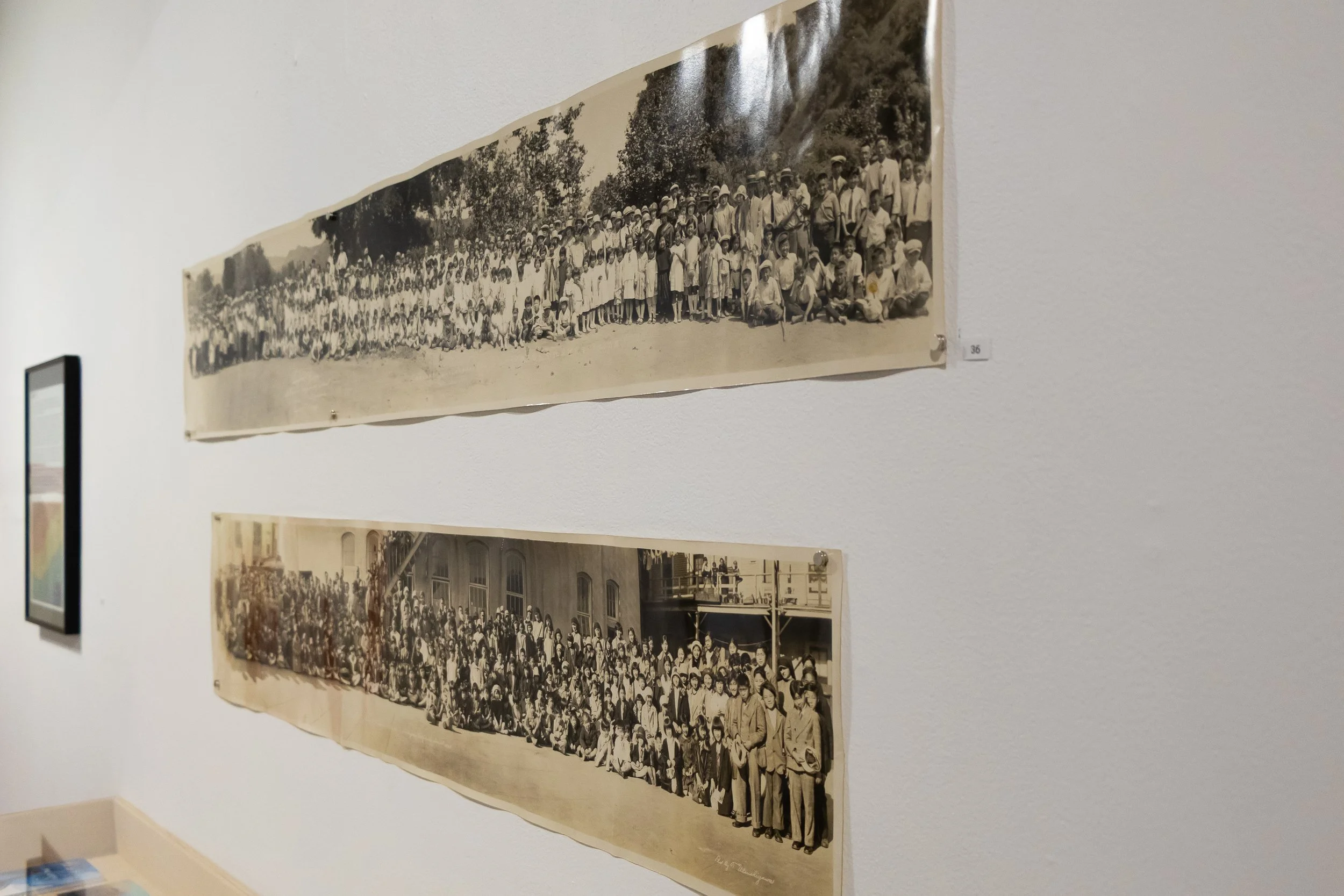 Photo: These photos, which includes Tim Ema's father as a child, were taken at the Maryknoll picnic of St. Francis Xavier School in May 1928 and the Maryknoll Christmas Party in Los Angeles on December 25, 1928. Santa Claus is sitting in the middle w