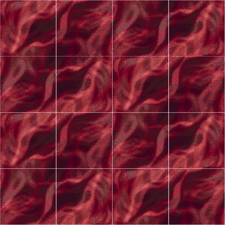 FU084079P010, 4 Tile Half Match