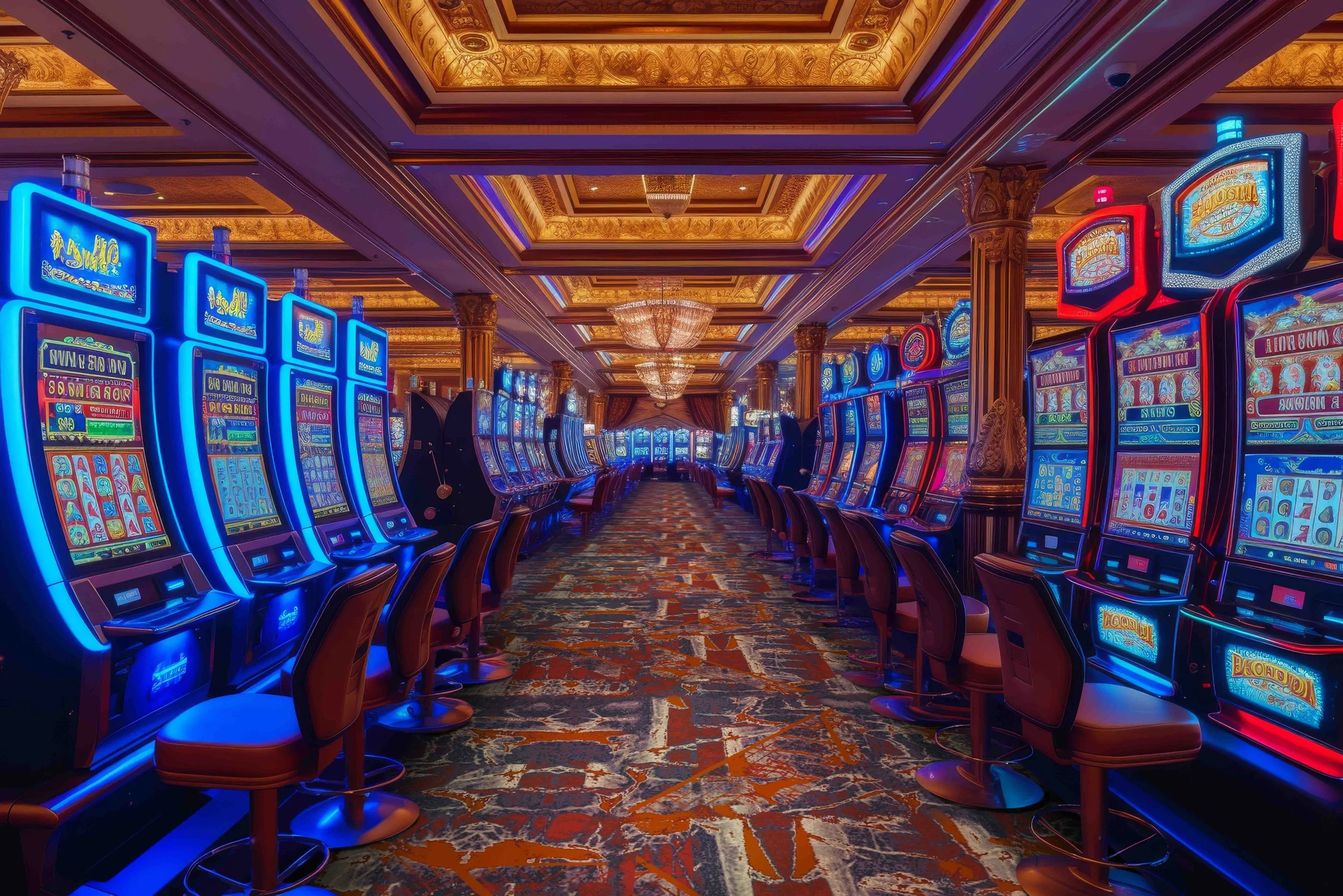 Axminster Tile Design in Casino by Royal Thai