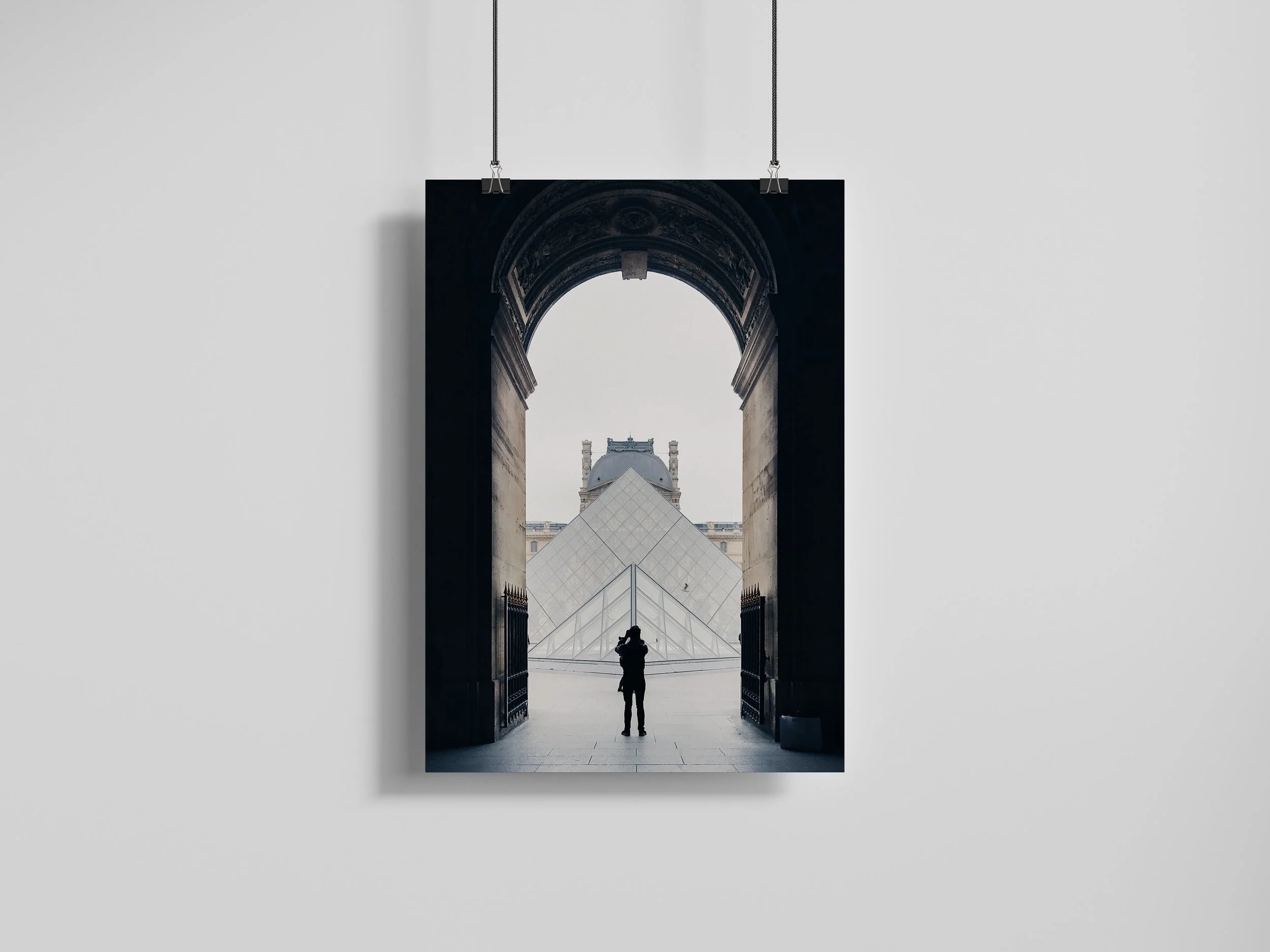 Louvre Pyramid Archway