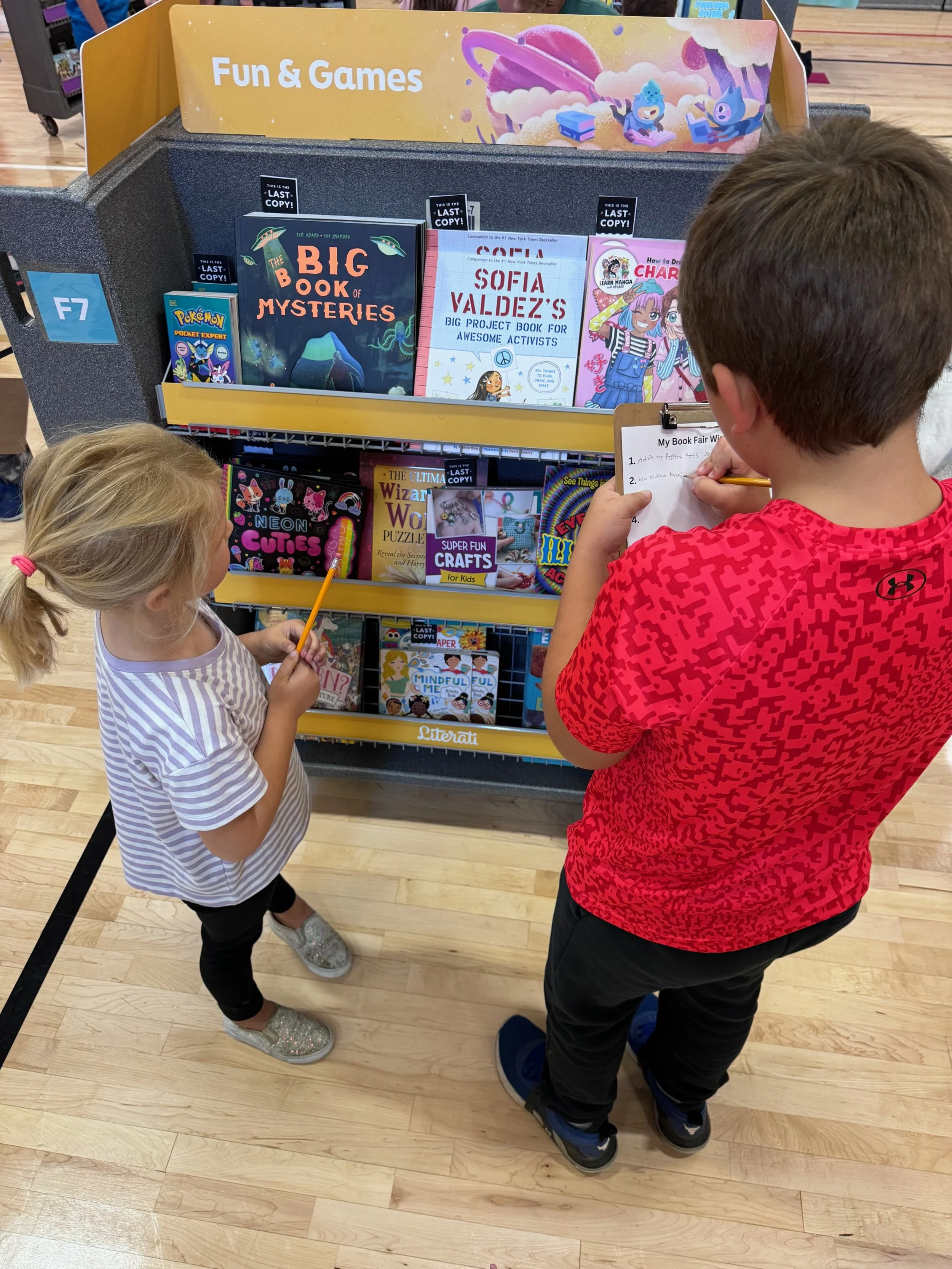 Book Fair (CHAIR NEEDED)