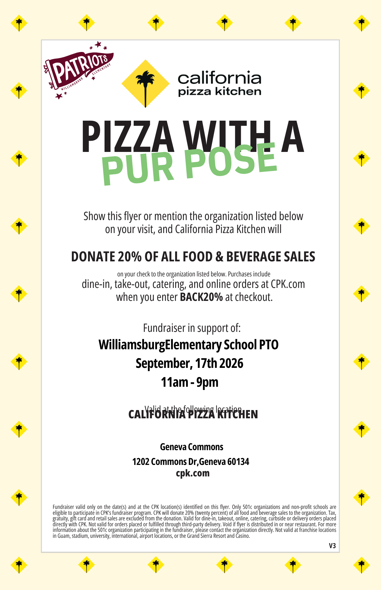 Restaurant Night - CPK