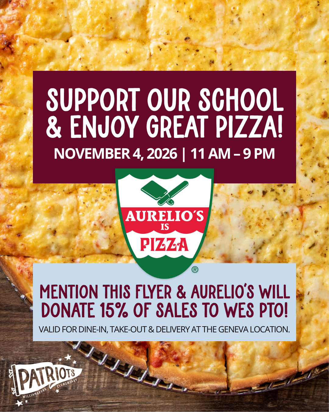 Restaurant Night - Aurelio's Pizza