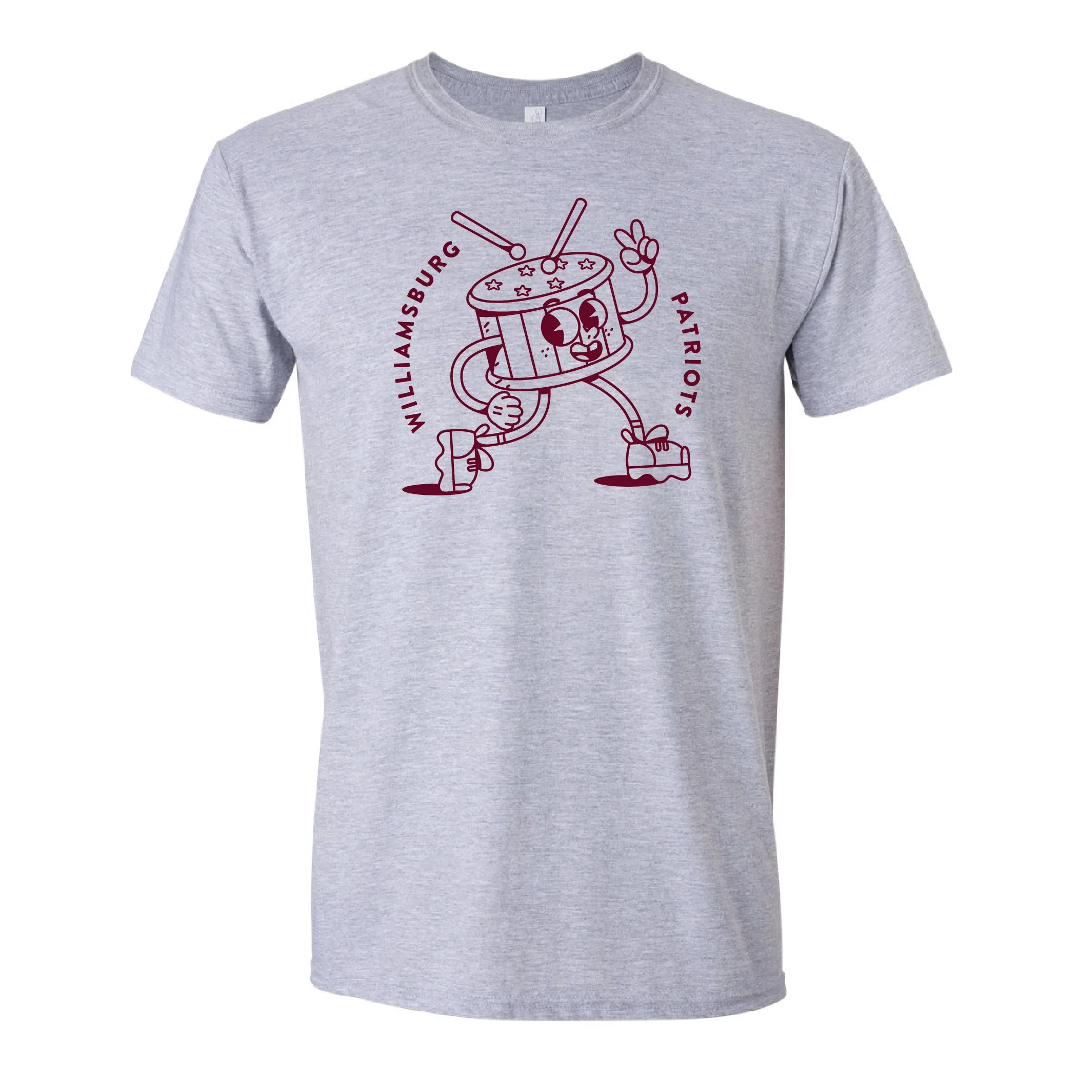 Drummer T-Shirt Grey.webp
