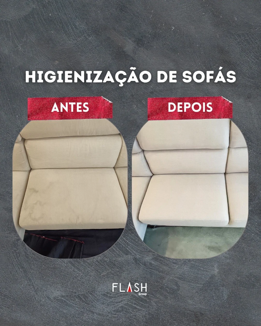 ⚠️ A higieniza&ccedil;&atilde;o do sof&aacute; &eacute; um servi&ccedil;o que deve ser feito - pelo menos - 2x por ano, para garantir que os estofos se mant&ecirc;m limpos e devidamente higienizados!

N&atilde;o adie mais, agende j&aacute; hoje. 
Pe&