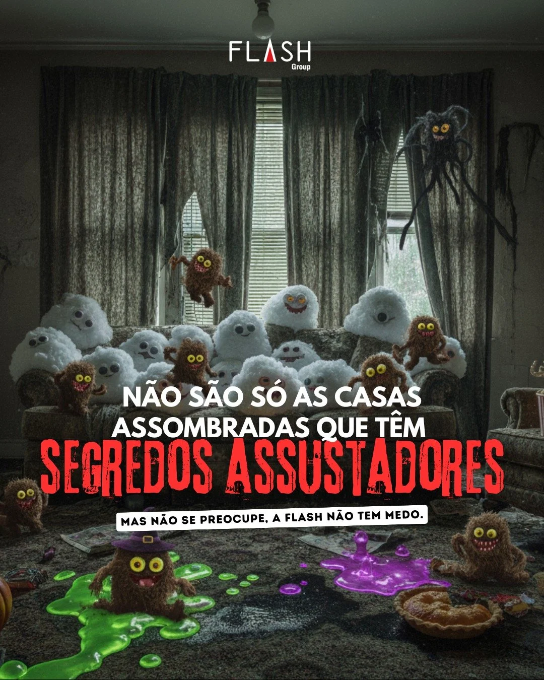 👻 Acha que o mais assustador deste halloween est&aacute; fora de casa?

Acredite, os maiores &ldquo;sustos&rdquo; est&atilde;o escondidos onde menos espera.
Deixe-nos revelar (e eliminar) esses segredos assustadores... e acabe com eles! 🧼

#Limpeza