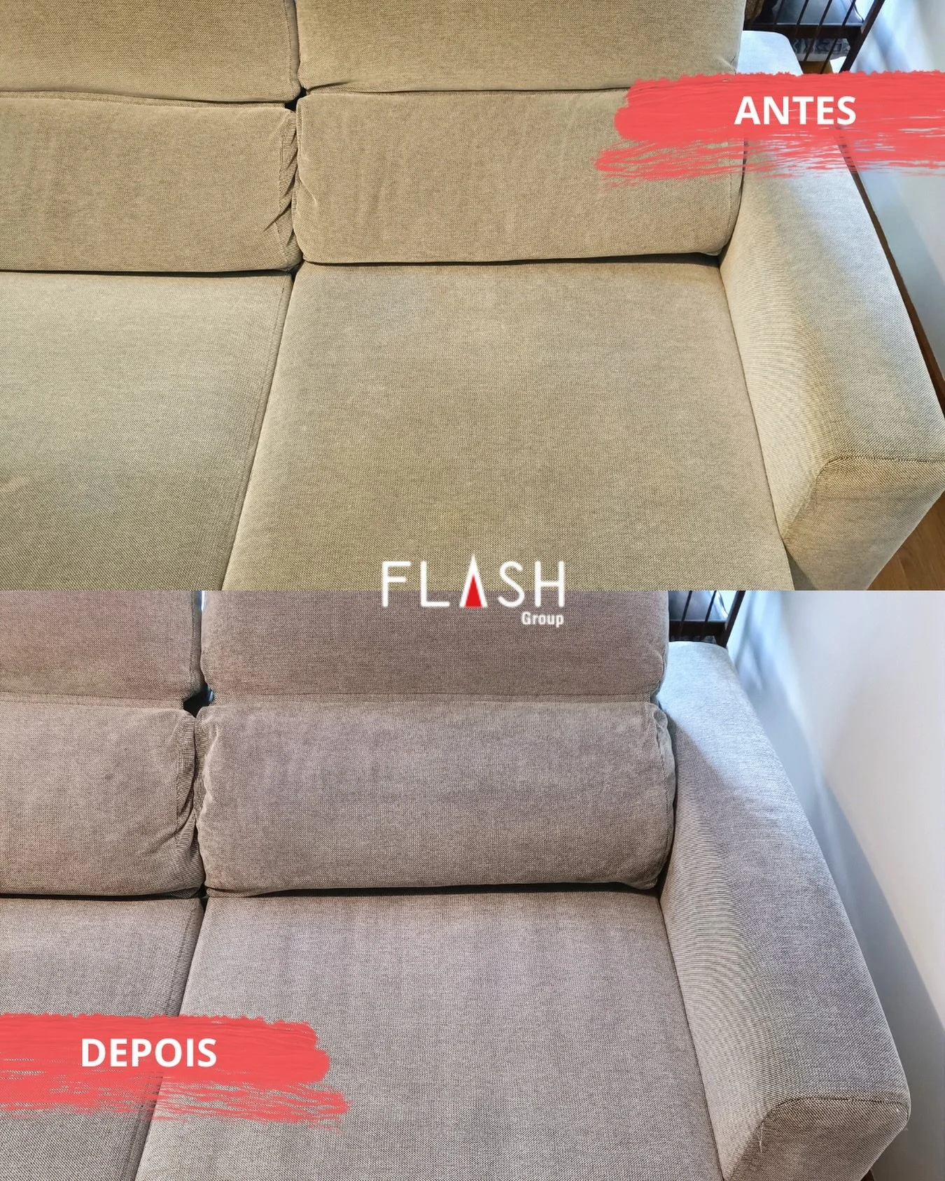 🛋️ Mais um resultado que nos deu mesmo gosto fazer.
Desta vez, devolvemos a este sof&aacute; um aspeto muito mais limpo e pr&oacute;ximo do original.

Com o passar dos anos, a sujidade e os odores v&atilde;o-se acumulando sem darmos conta.
Com uma h