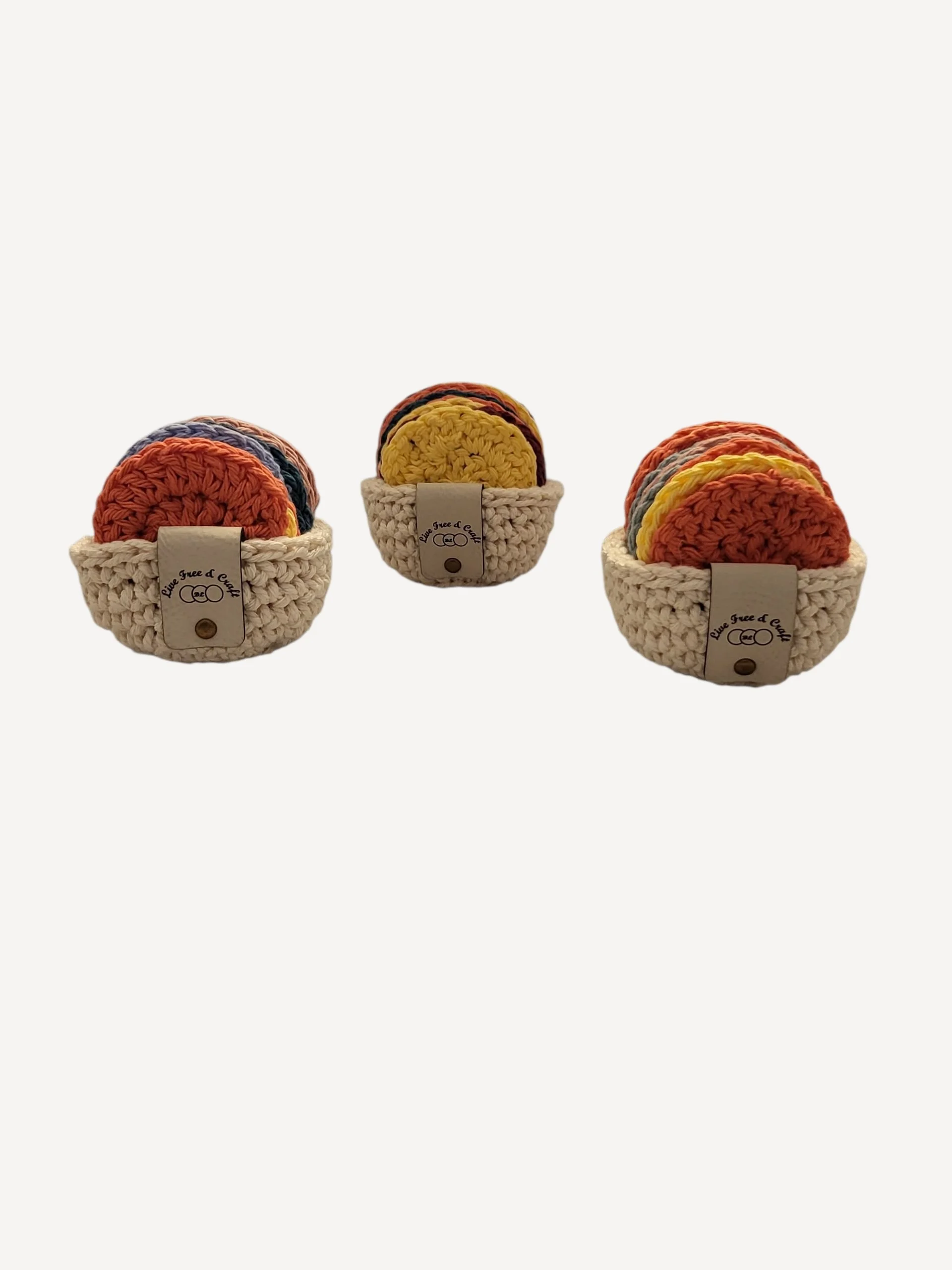 The "Macaroon" Face scrubbies