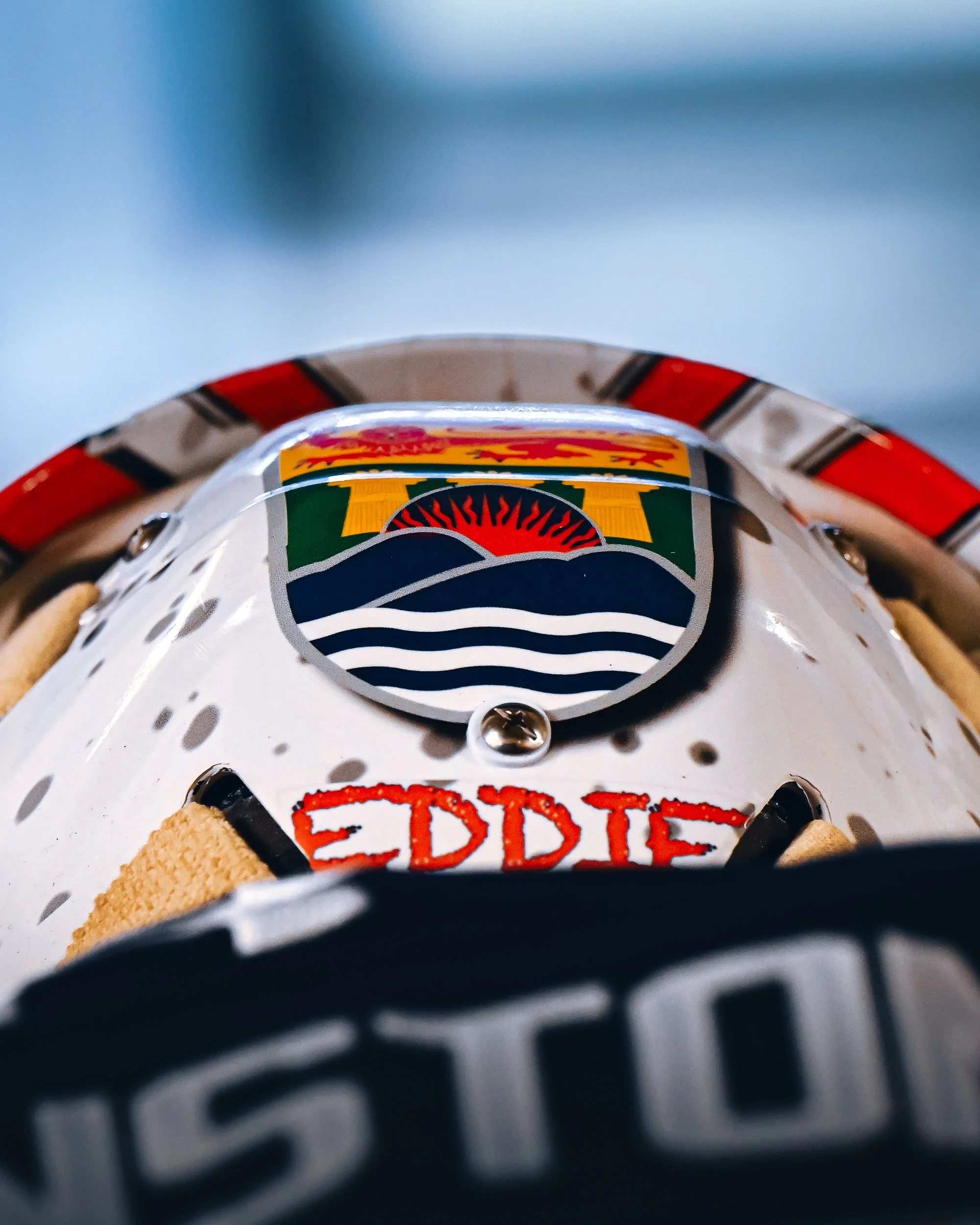 Logan Edmonstone back of helmet, September 12, 2025 - Brian Johnson.jpg