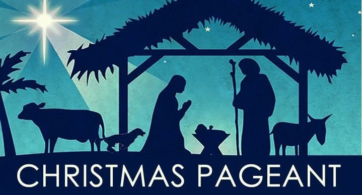 Tomorrow during the 10 A.M. Mass we will have our annual Children's Christmas Pageant (the Sunday before Christmas). Don't miss it!