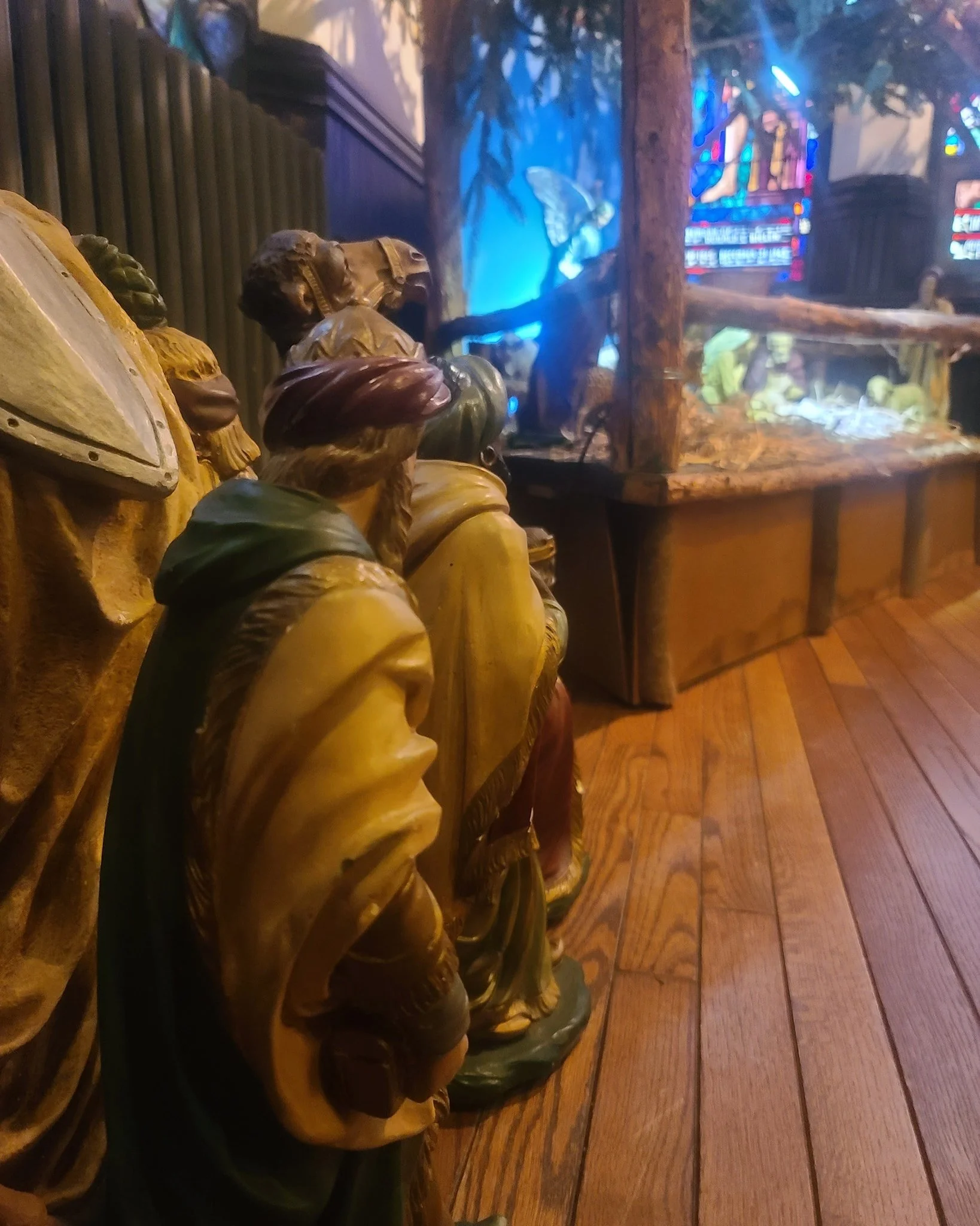 The wise men are almost to Bethlehem! We hope to see you tomorrow at our Epiphany day Mass at 9:00 a.m.!