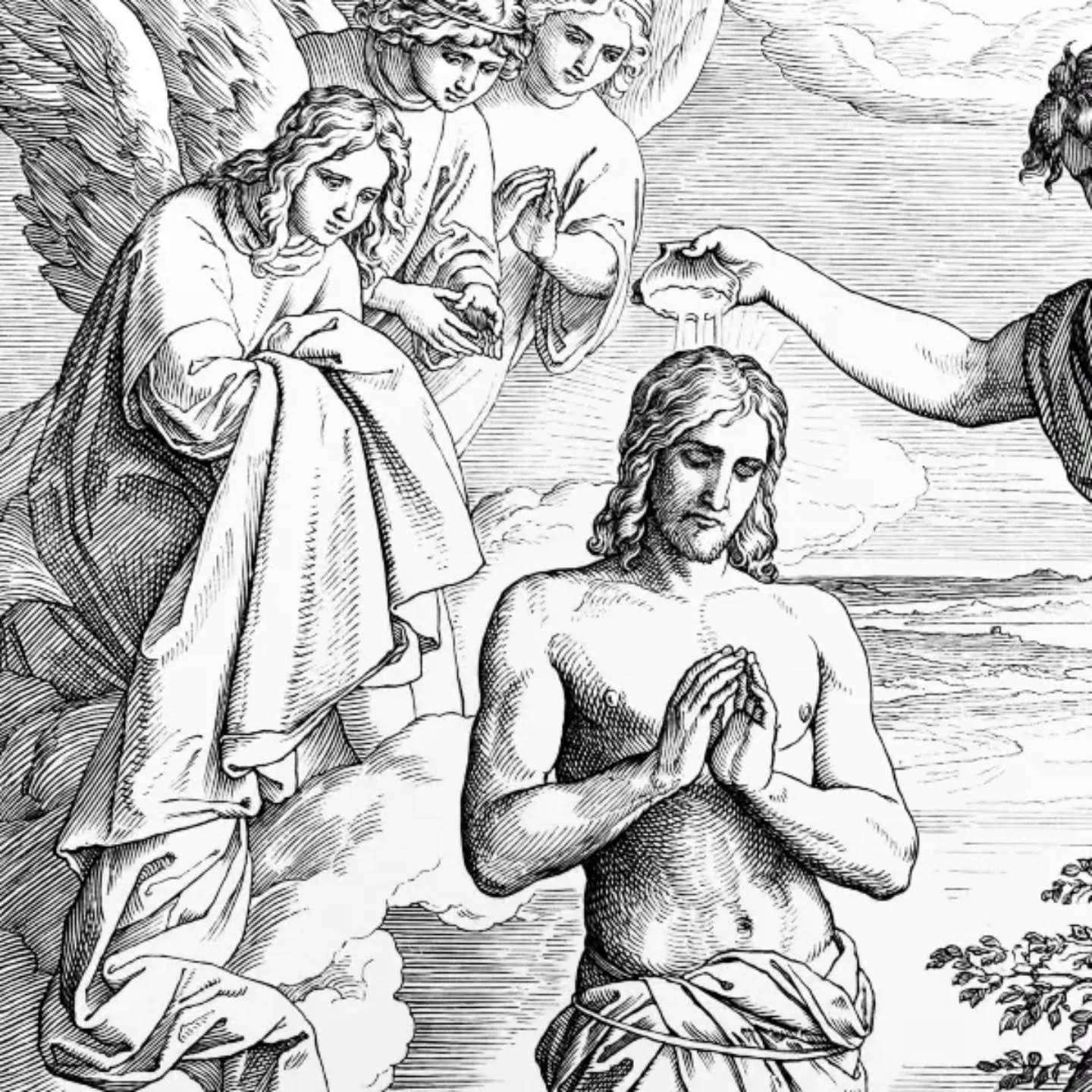 Join us tomorrow at 8 or 10 A.M. for the Sunday after the Epiphany: The Baptism of our Lord. We reflect on Jesus' baptism by John in the wilderness when he gave us a divine example to follow. Humility, obedience, and the willingness to receive God's 