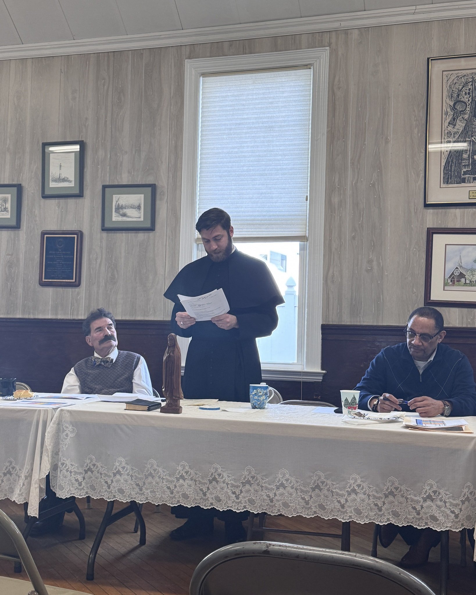 A productive and fruitful Annual Meeting yesterday. We extend our thanks to all our Vestry members and congratulate them on their election. We are also so grateful for all our staff, committee members, church school, choir members, Thrift Shop volunt