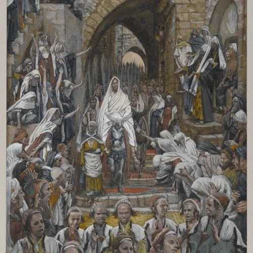 Dear People of Saint Mary's,

We are about to enter the most important week of the Christian year: Holy Week. The season of Lent gives way to an even more solemn series of events. The Triumphal entrance of our Lord into Jerusalem on Palm Sunday began