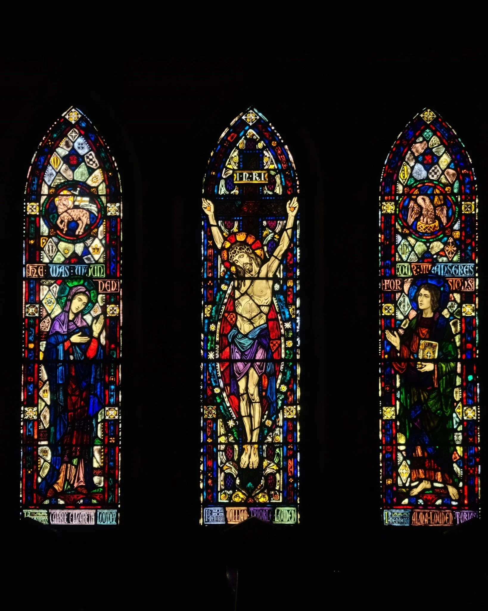 He was wounded for our transgressions, crushed for our iniquities; upon him was the punishment that made us whole, and by his bruises we are healed. Isa. 52