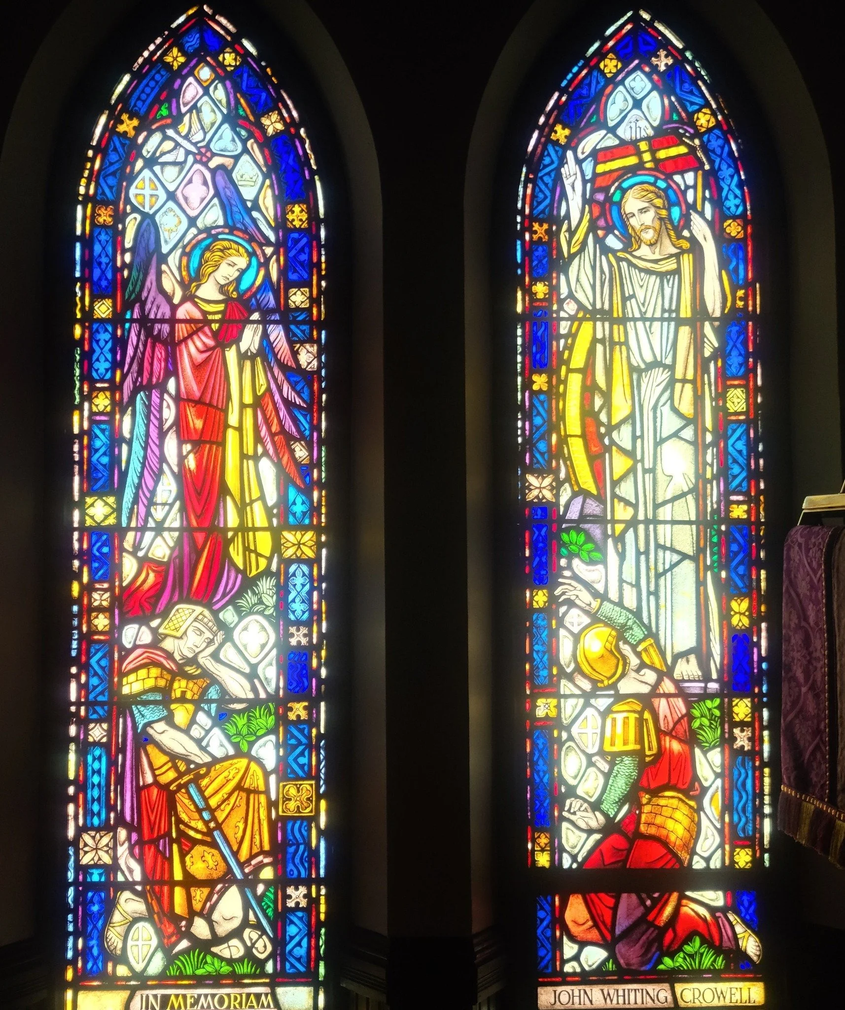 Join us tomorrow for the Easter Vigil, the first Mass of Easter at 6:30 p.m. Fr. Geminder, Rector Emeritus preaching.

Lighting of the new fire, renewal of Baptismal promises, first Eucharist of Easter.

#Easter