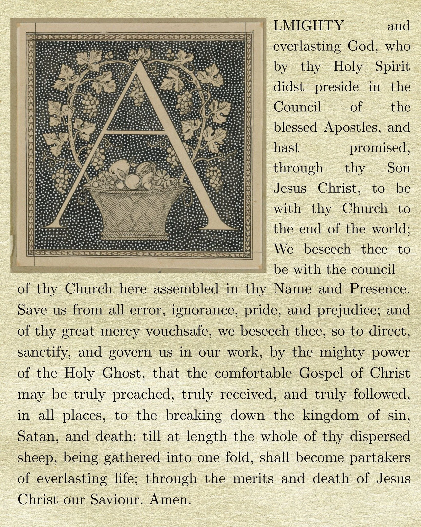 A prayer for the upcoming election of our next bishop. 

#DioceseofLI #Episcopal #Anglican #Bishop #Convention