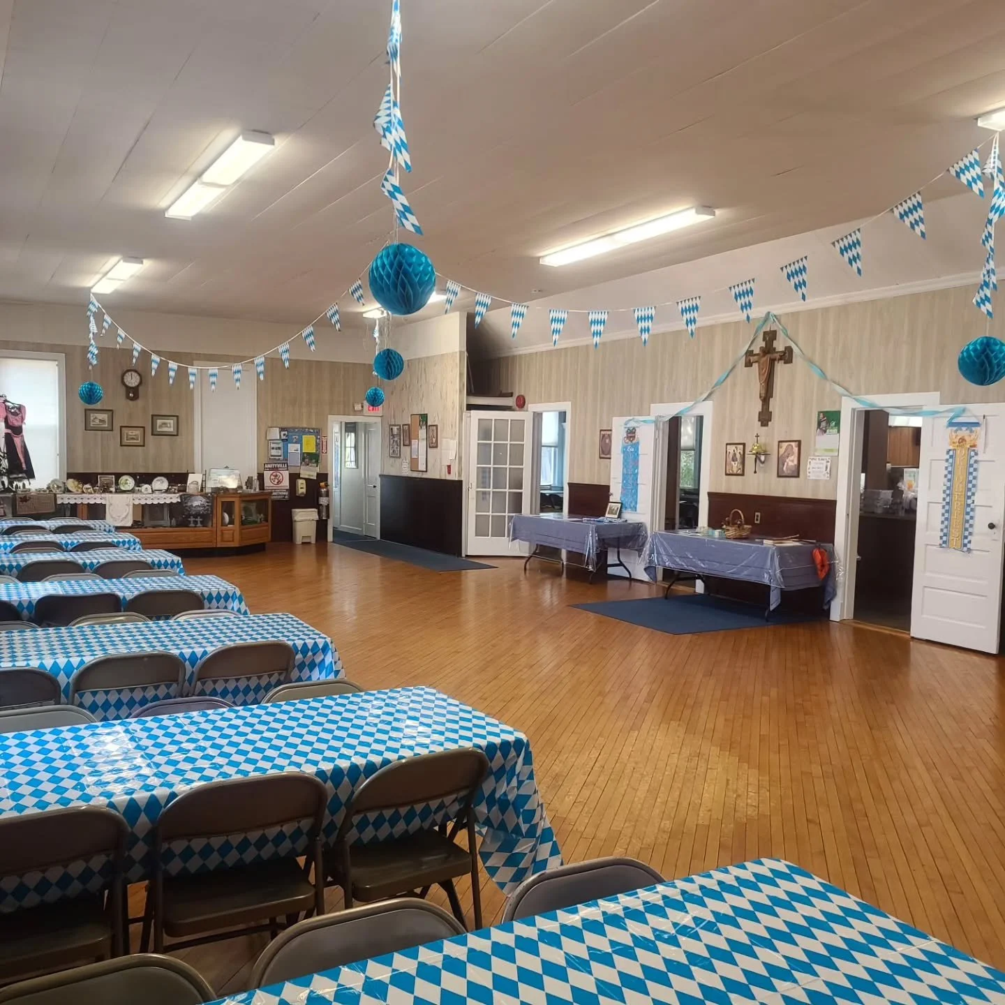 We are all set for tomorrow's Oktoberfest! Hope to see you then!