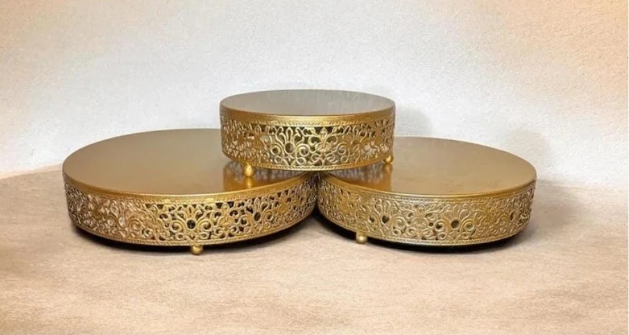 Gold Cake Stands