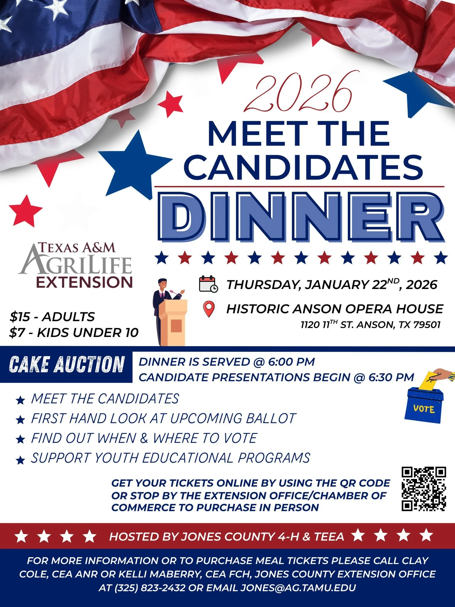 Jones county candidate dinner 