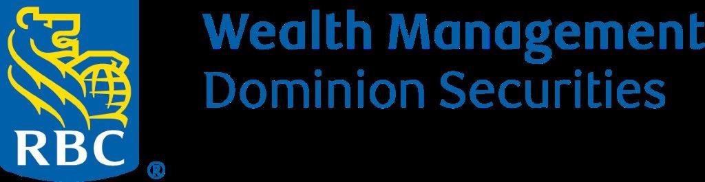 RBC logo with a lion and globe, and the text 'Wealth Management Dominion Securities'