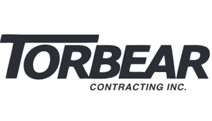 Torbear Contracting Inc. logo with bold, black text on a white background.