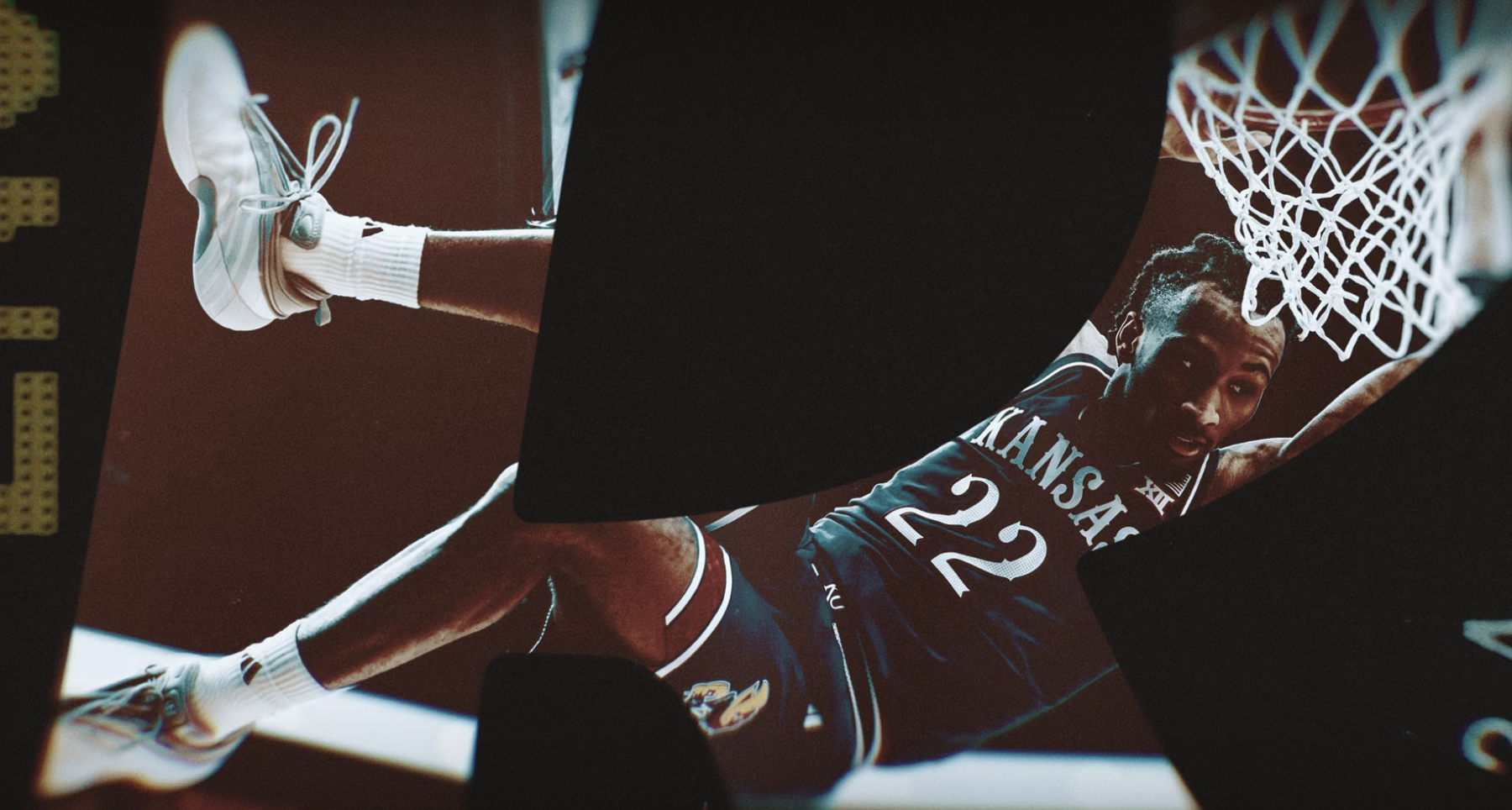 Frame from the 'Made for March' docuseries title sequence.