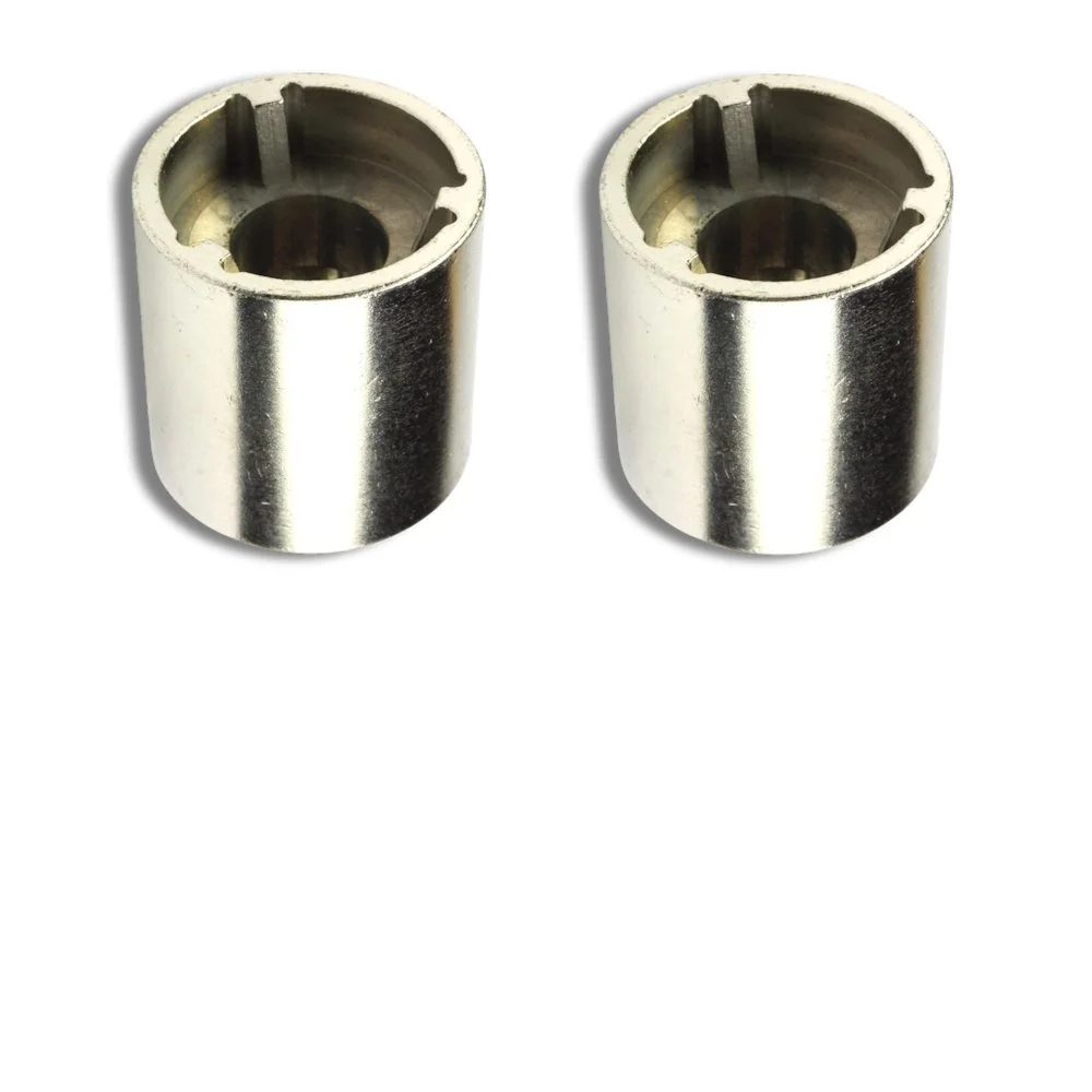 Two #40 chrome-plated Tri-Groove installation sockets