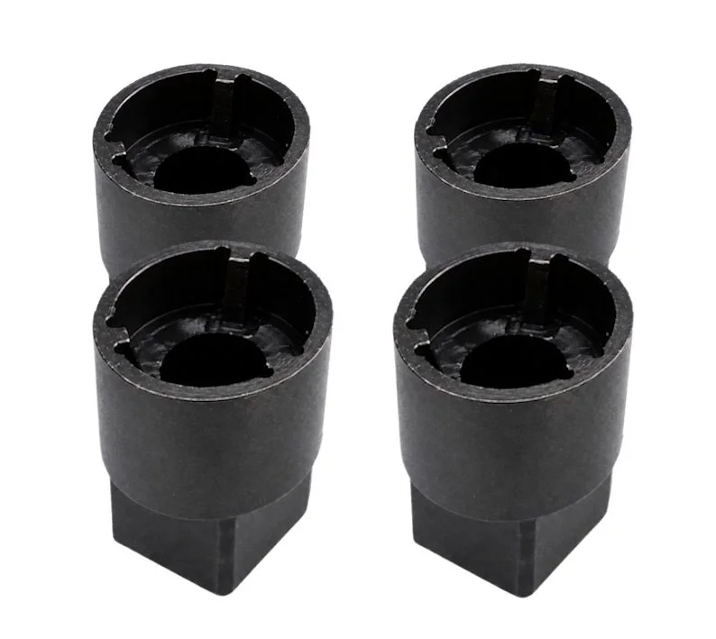 Four #20 Tri-Groove installation sockets