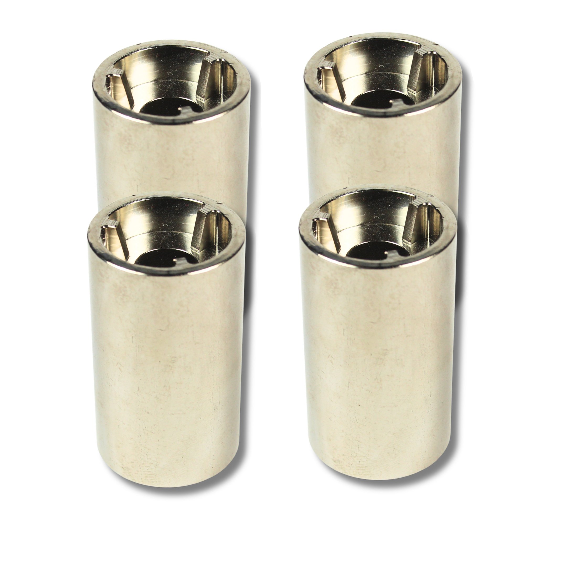 Four #40 deep-well Tri-Groove installation sockets