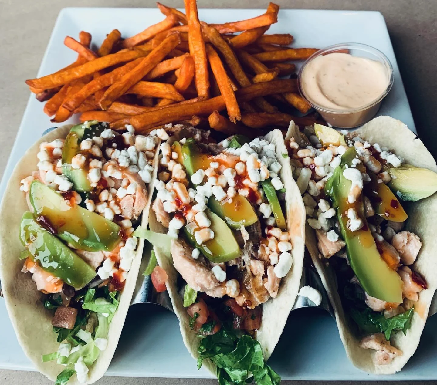 It&rsquo;s a stunningly sunny Tuesday on the Grand River!
If you&rsquo;re anywhere near Fergus, The Newf is the place to be.

🍷 Tide Me Over Tuesday is on &mdash; enjoy a 9oz pour for the 6oz price on our house Chardonnay &amp; Merlot. The perfect p