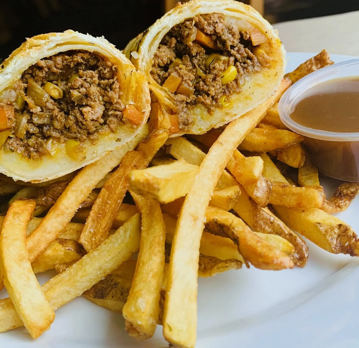 It may be another gray day out there, but December sparkle is in full swing!
We&rsquo;re serving up all the seasonal cheer &mdash; and we&rsquo;d love to share it with YOU! 

Today&rsquo;s Feature:
Sheppard&rsquo;s Pie Roll Up
A cozy twist on a class