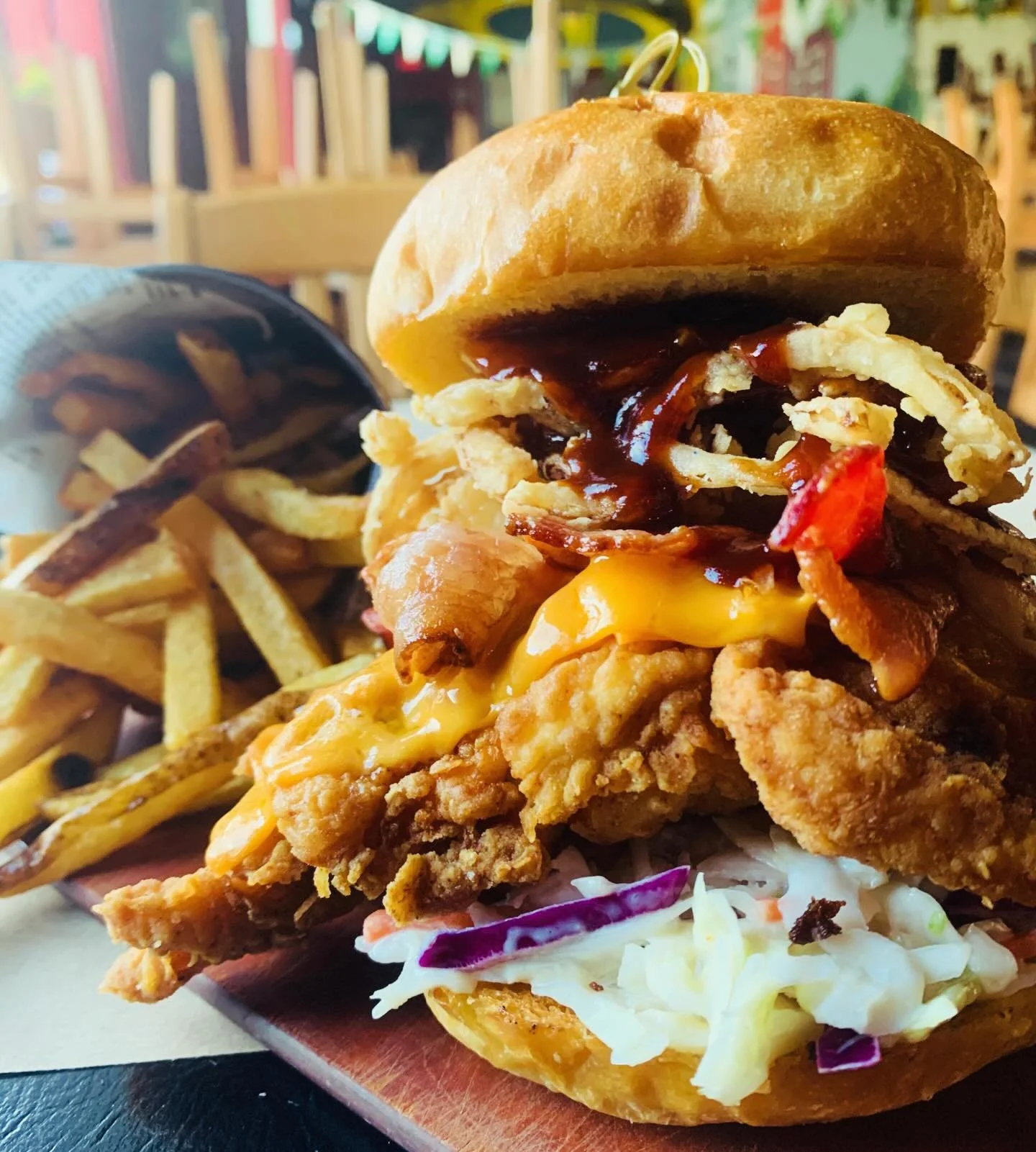 You know what goes perfectly with awesome food, delicious, cold drinks and a riverside pub!? 
An April PATIO day of course!!

Today&rsquo;s plan, pull out the flip flops, grab your pals and hit The Newf Westside patio&hellip;. If that patio isn&rsquo